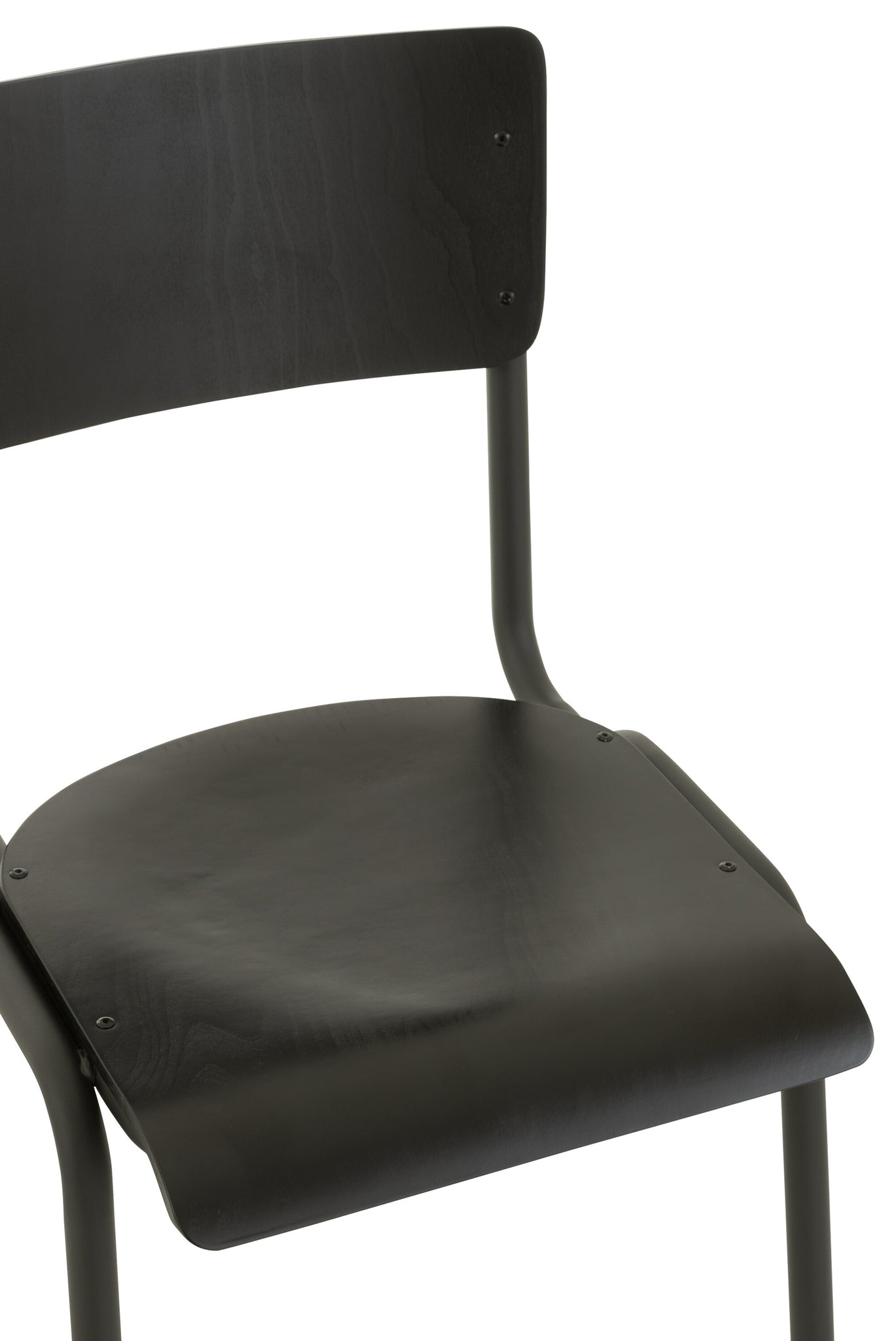 Chair Wood/Metal Black