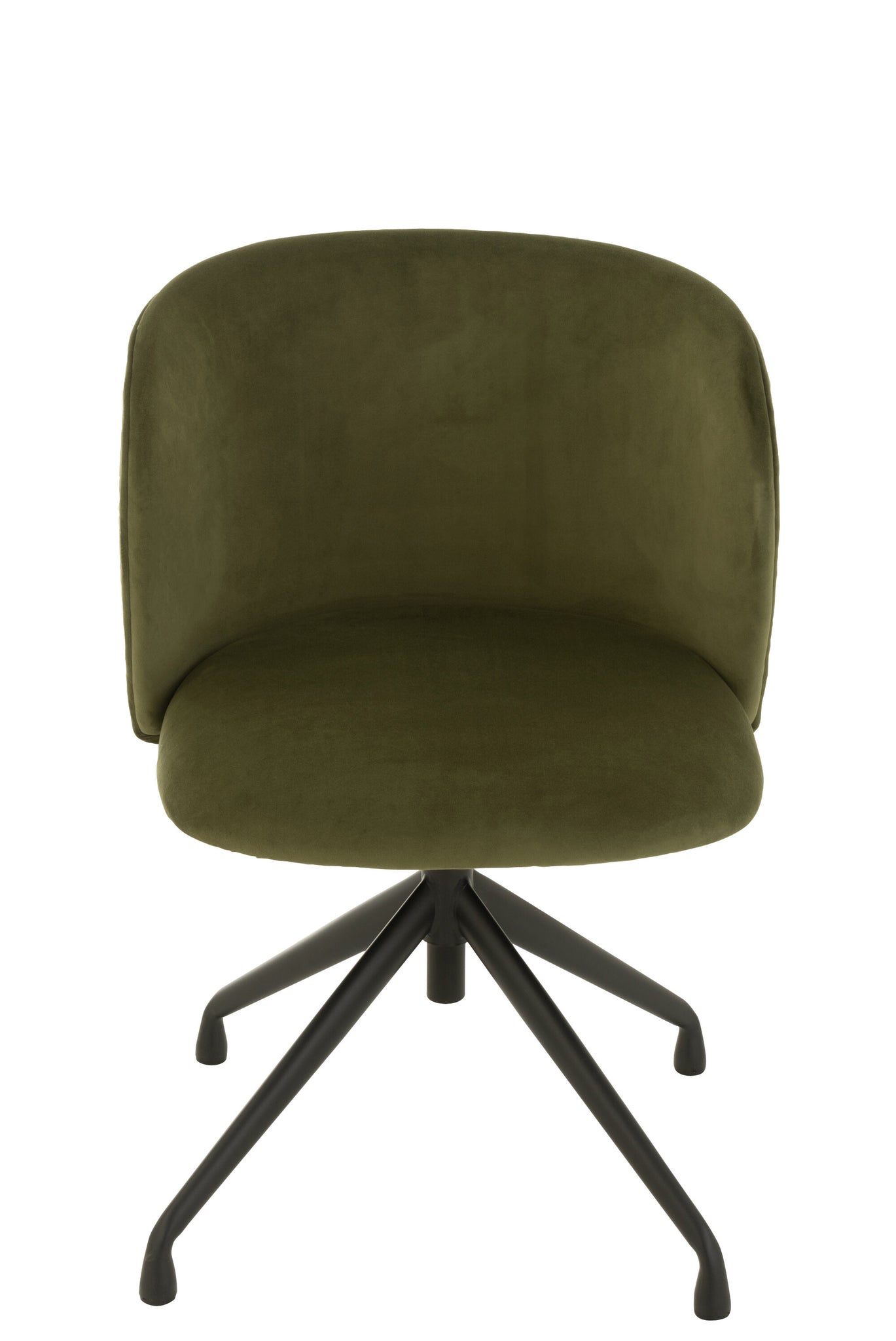 Chair Turn/Up/Down Velvet Dark Green