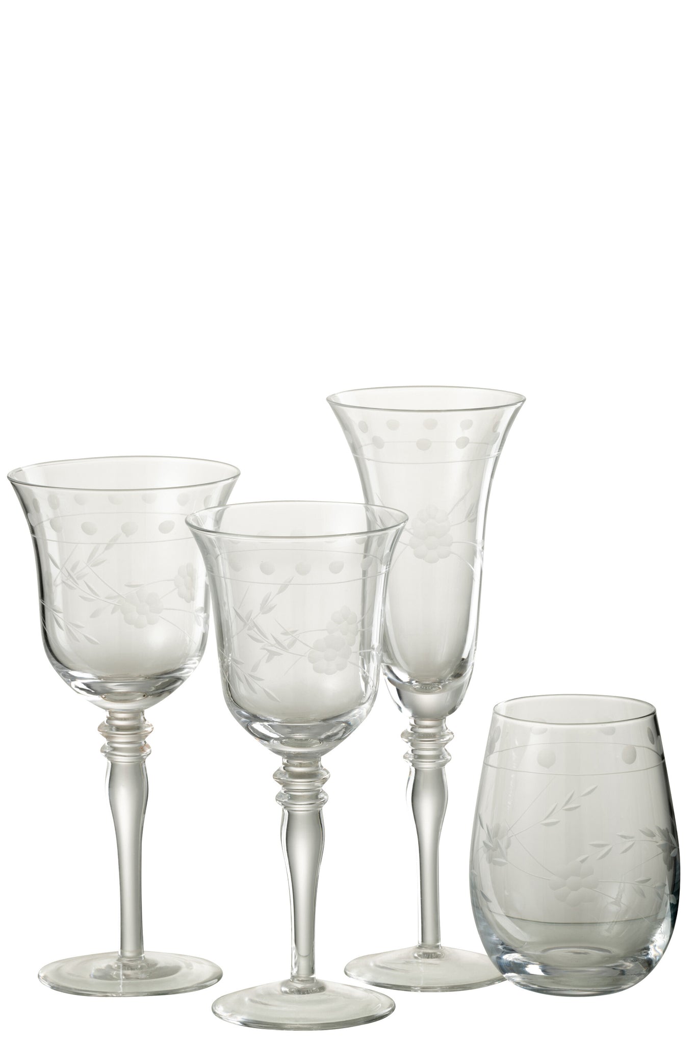 Champagne Glass Engraved Glass Transparent