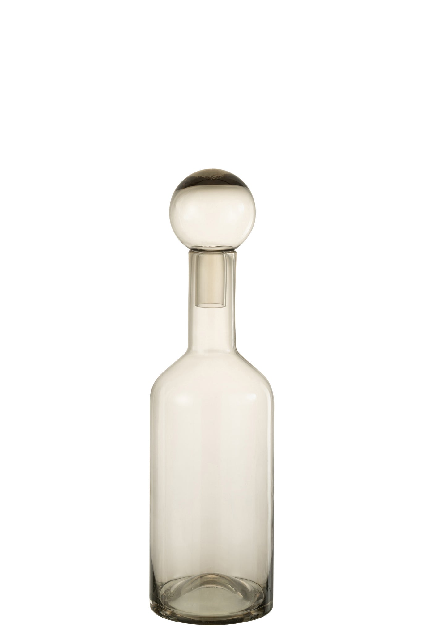 Bottle Deco Norma Glass Grey Medium