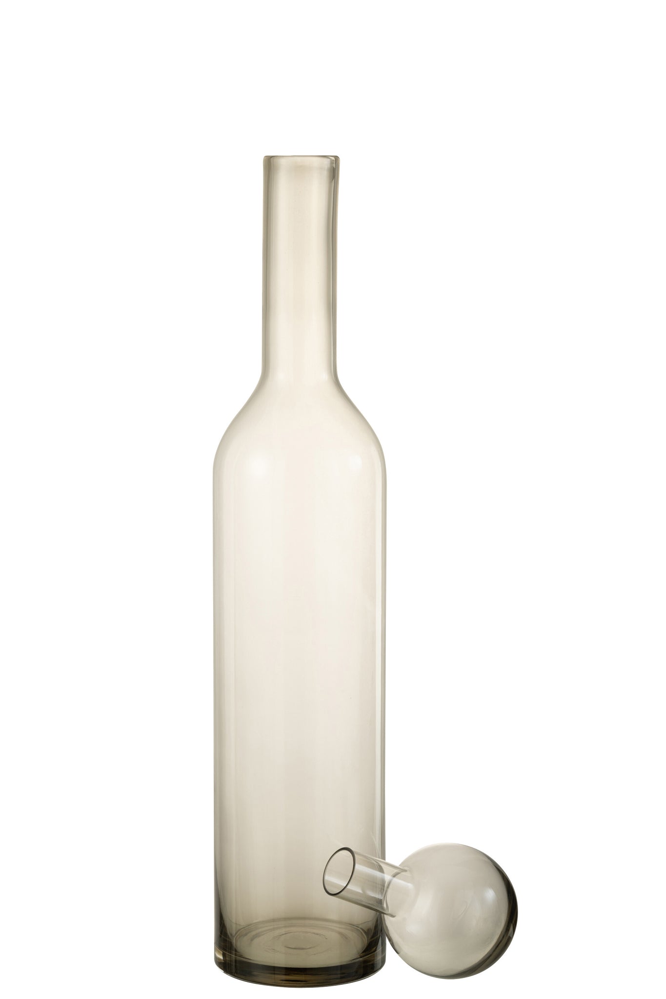 Bottle Deco Norma Glass Gray Large