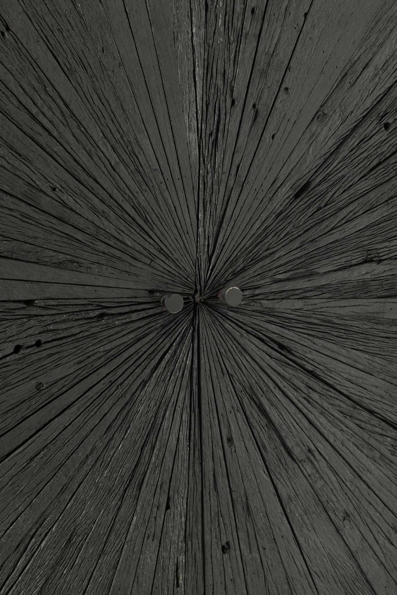 Cupboard Shanil Wood/Iron Black