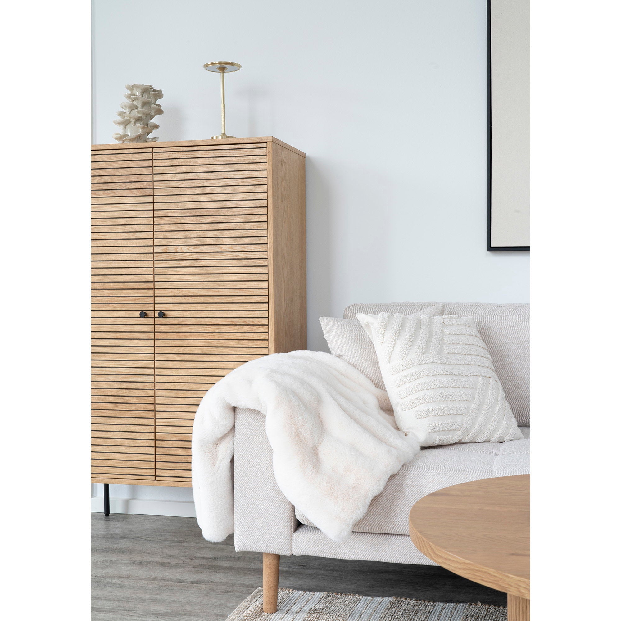 Albany Cushion - Cushion, white 45x45 cm