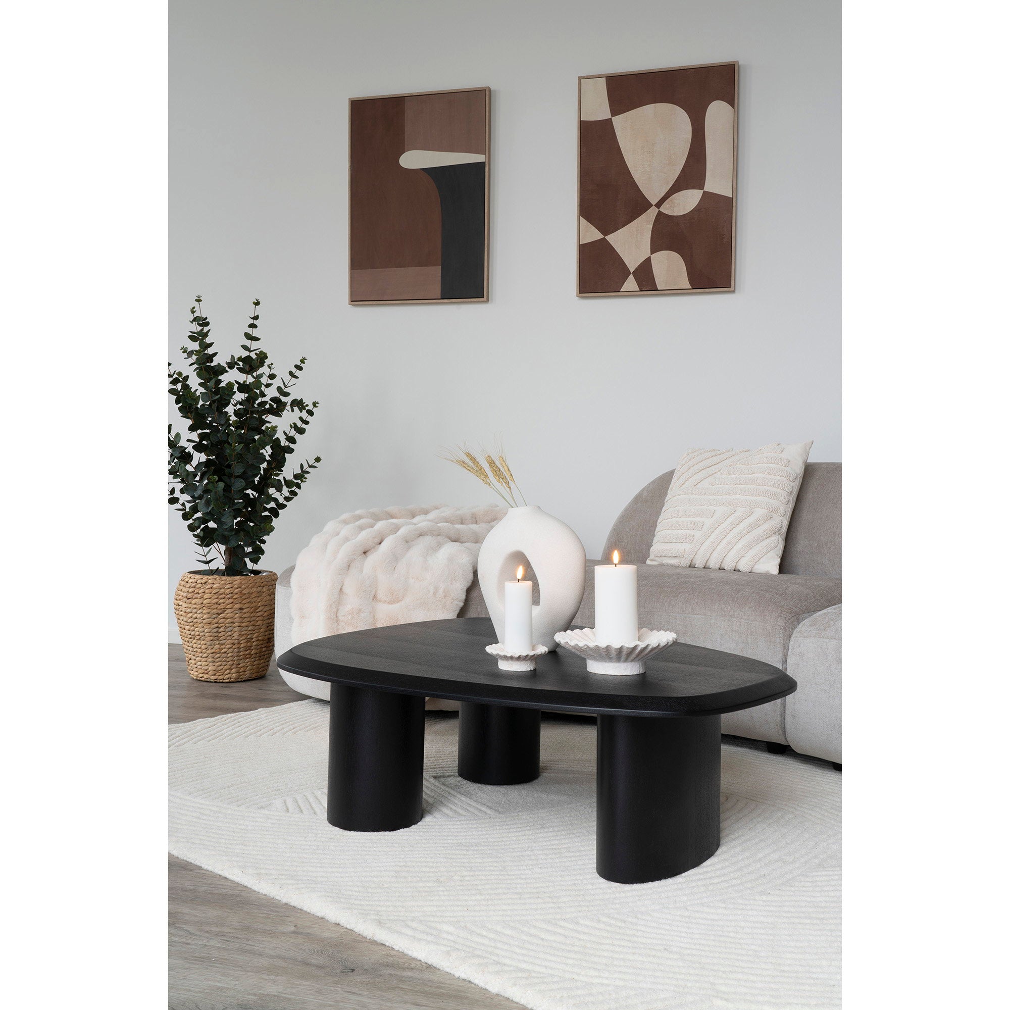 Albany Cushion - Cushion, white 45x45 cm