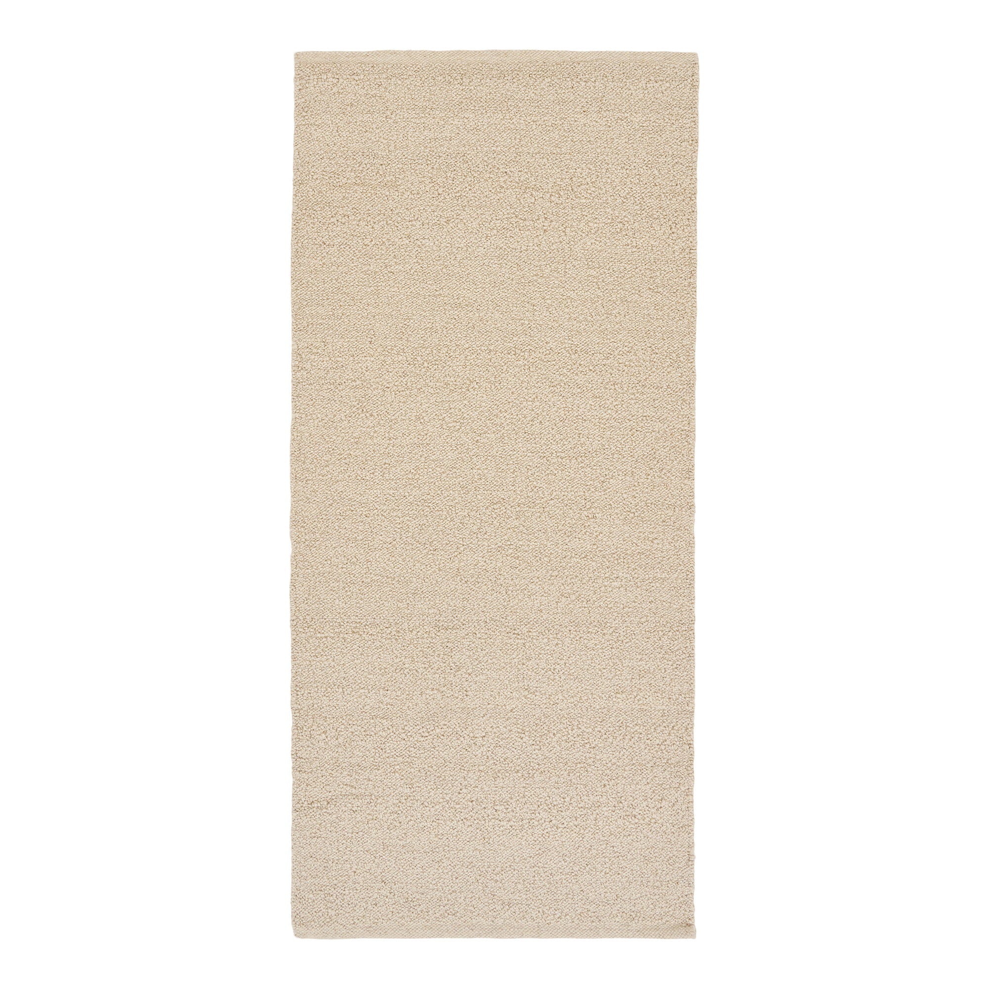 Bela Hallway Runner – Läufer, handgewebt, beige, 80x180 cm