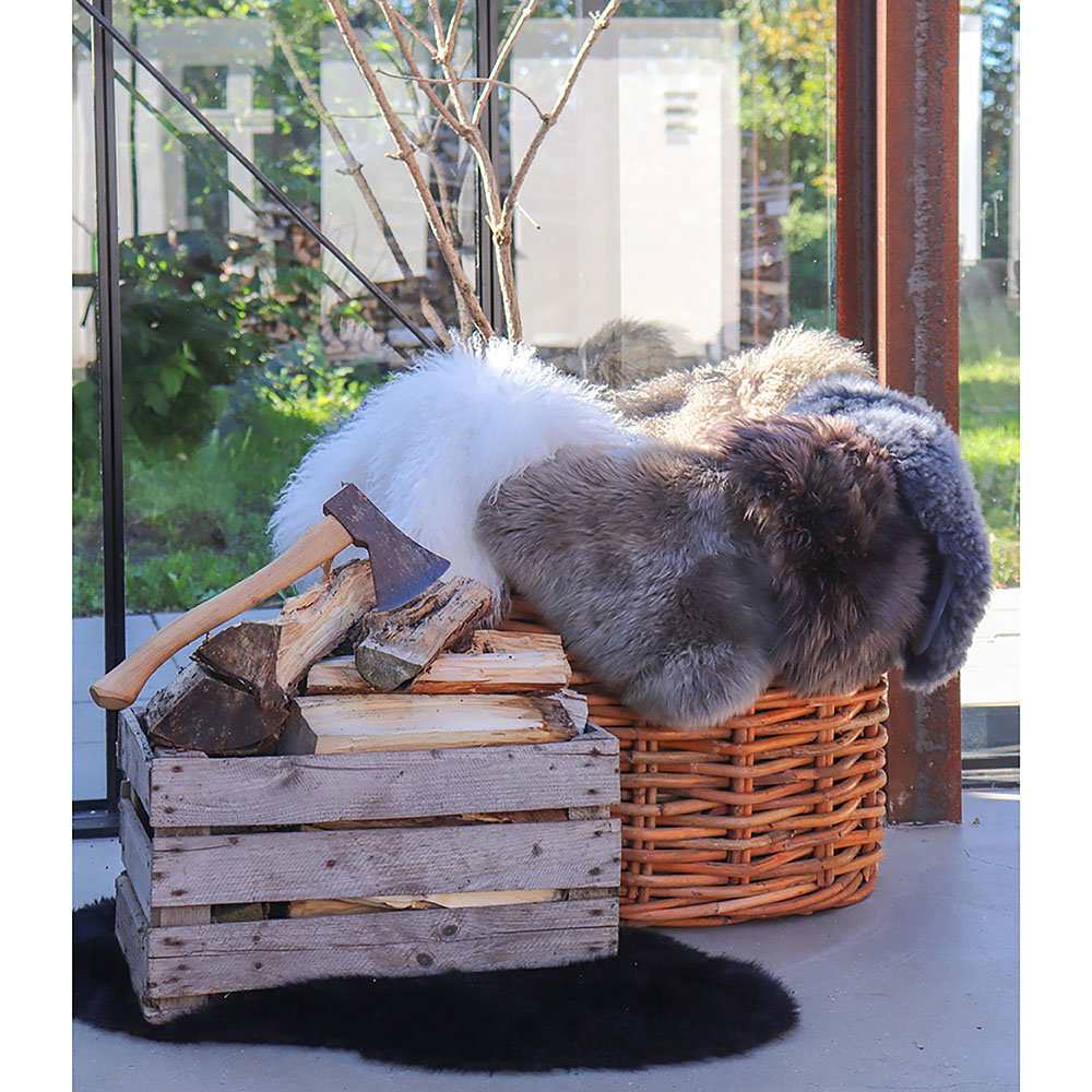Schapenvacht – bruin, 50×85 cm