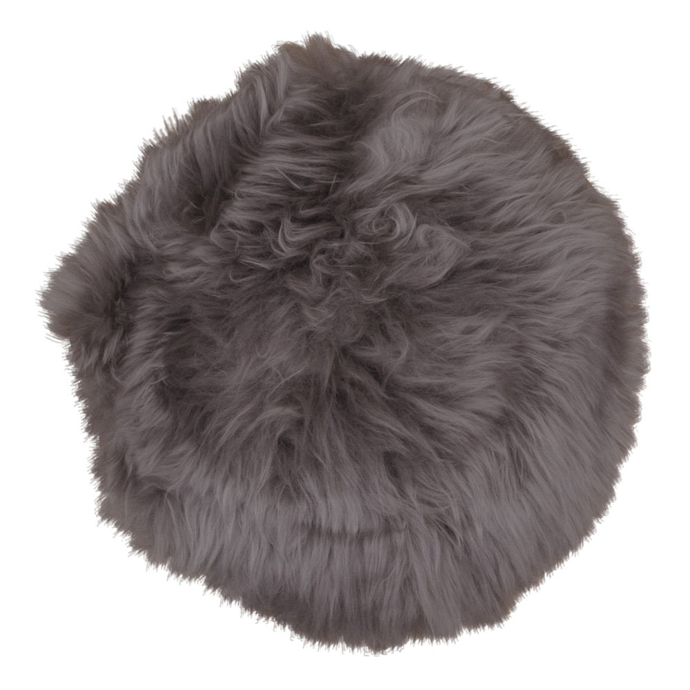 Lammfell-Sitzauflage - Lammfell-Sitzauflage, Pilz ø35 cm