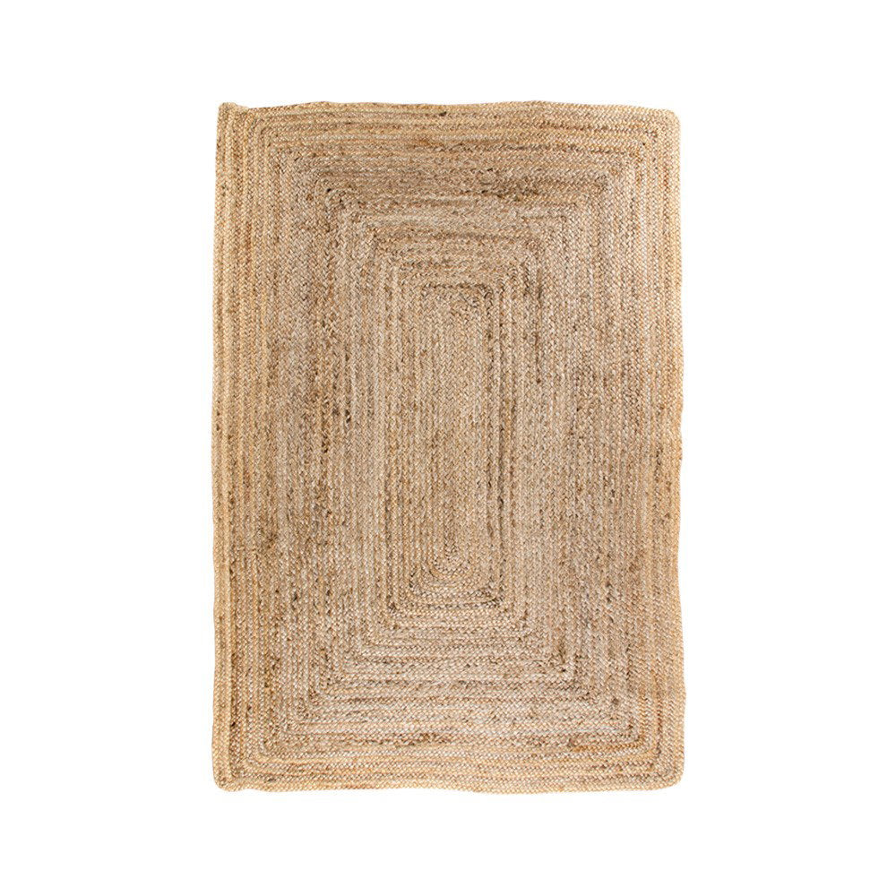 Bombay Teppich – Teppich, geflochtene Jute, Natur 60x90 cm