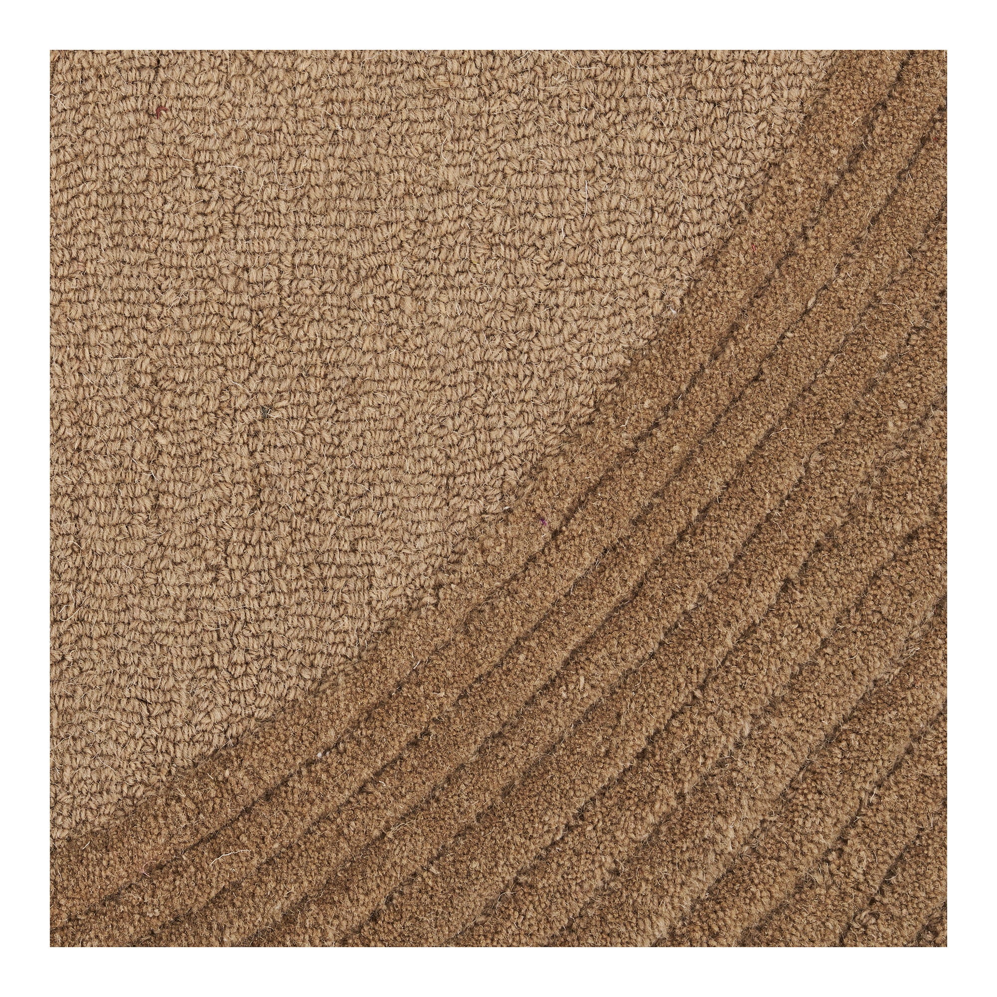 Pune Rug - Rug, hand tufted, brown 160x230 cm