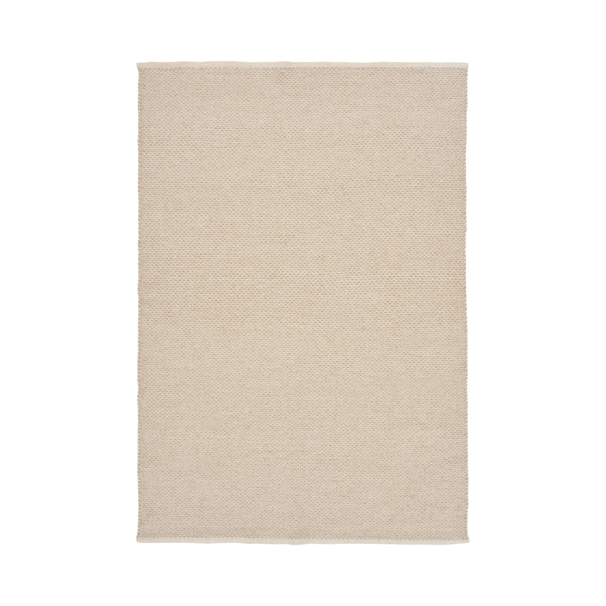 Vloerkleed Gaya – handgeweven wolmix, beige, 160x230 cm