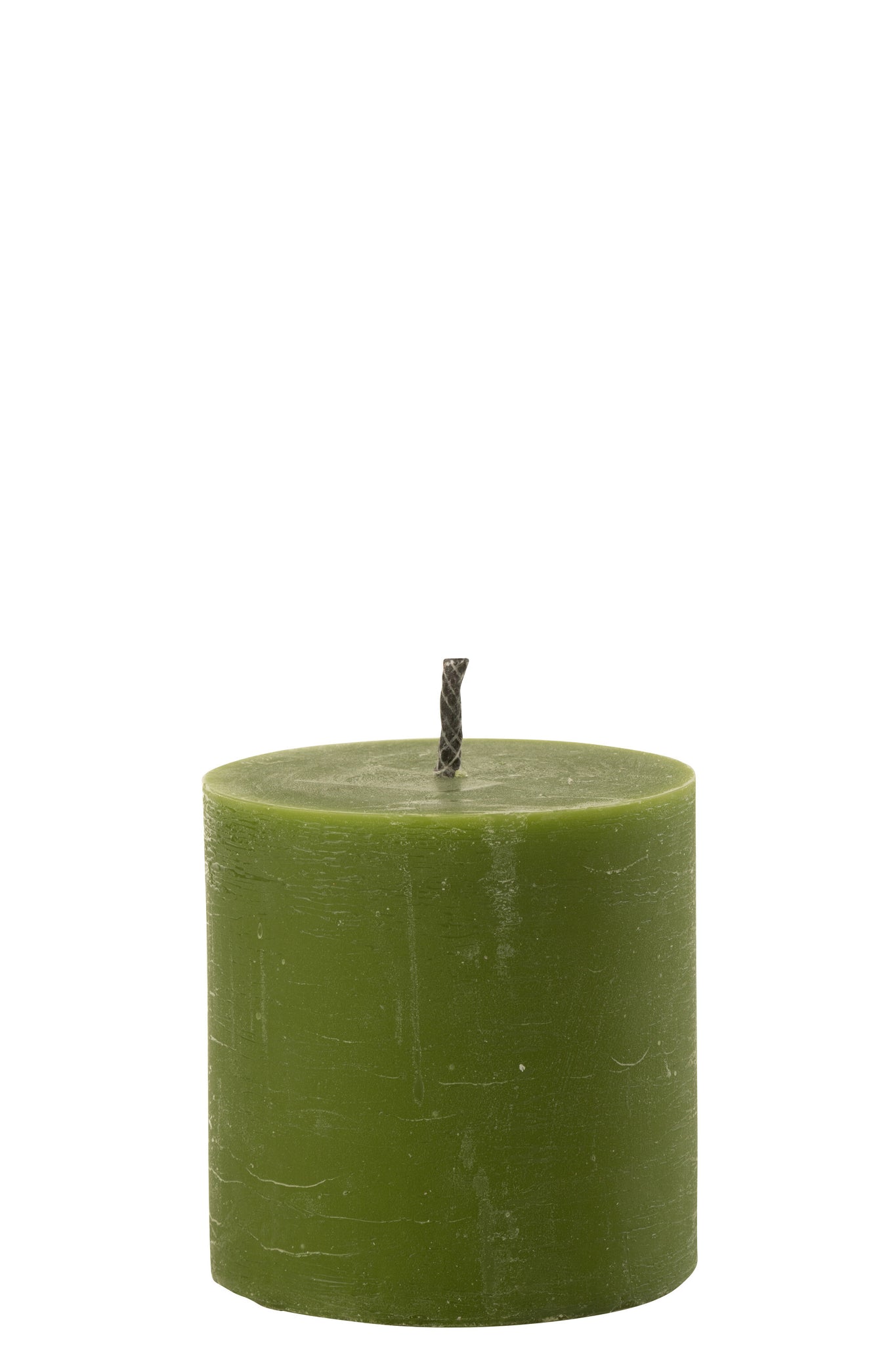 Outdoor Candle Pillar Paraffin Green Small-70Hours