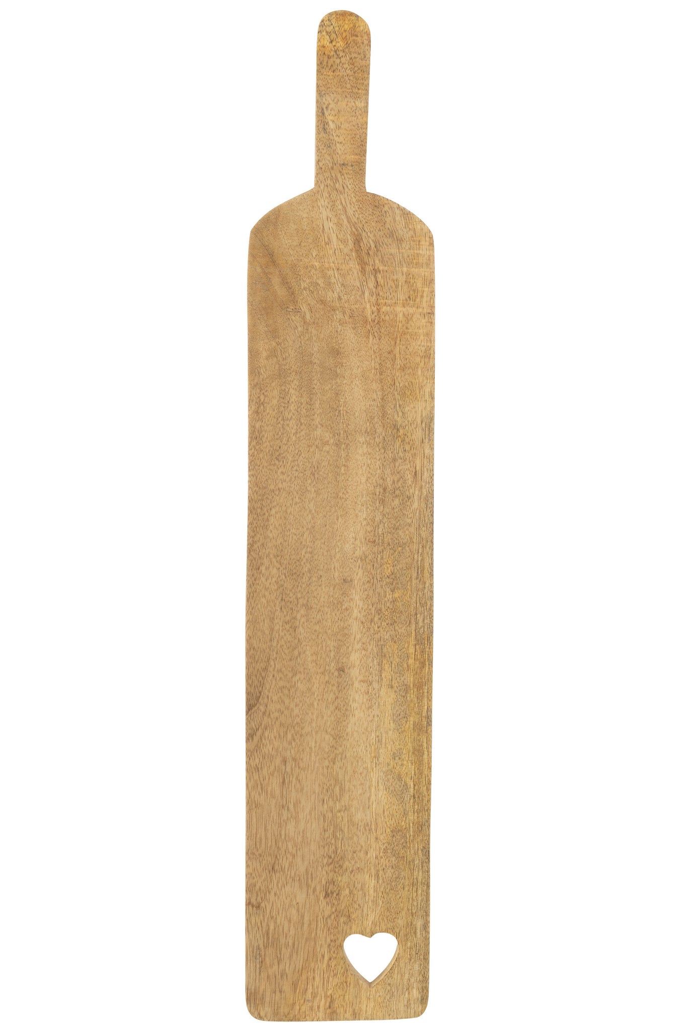 Cutting Board Rectangle Heart Mango Wood Large