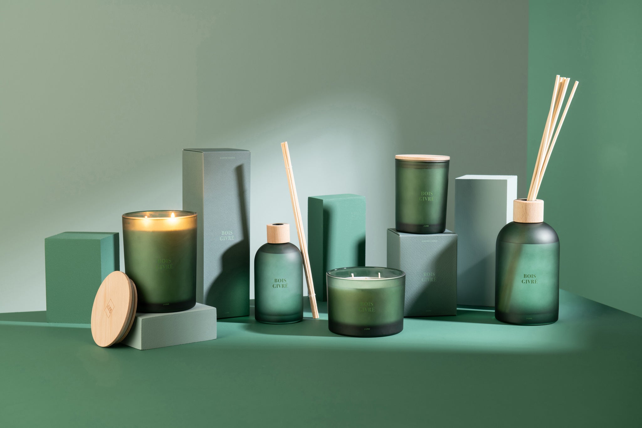 Duftkerze Accords Essentiels Bois Givré-28H