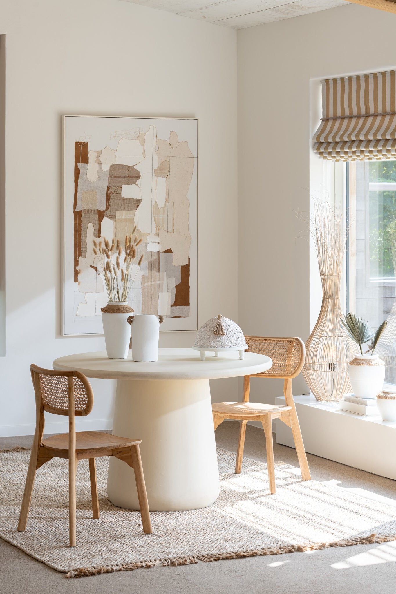 Stuhl Peanut Teakholz Natur
