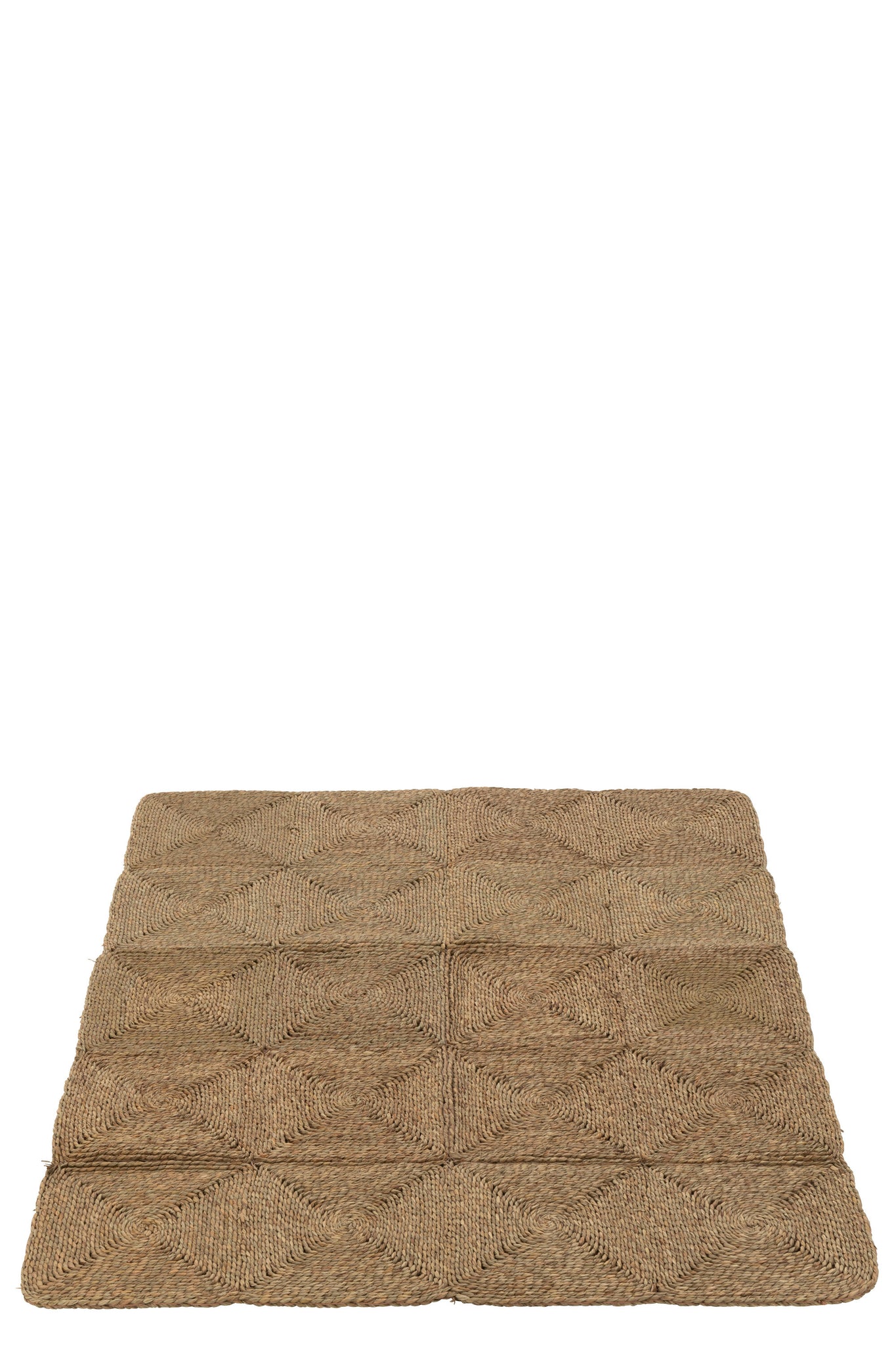 Rug Squares Woven Ropes Plastic Natural