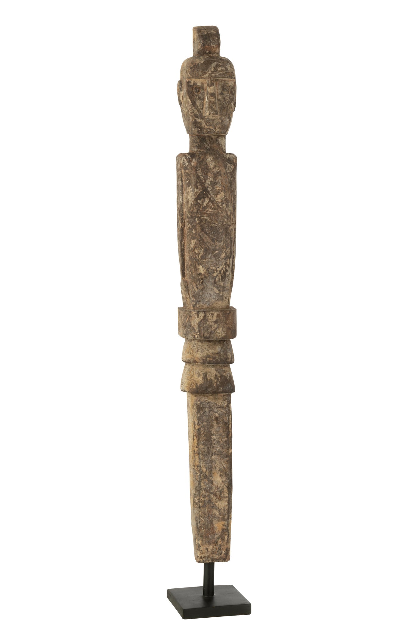 Statue Lauwra Albasia Wood Natural Large