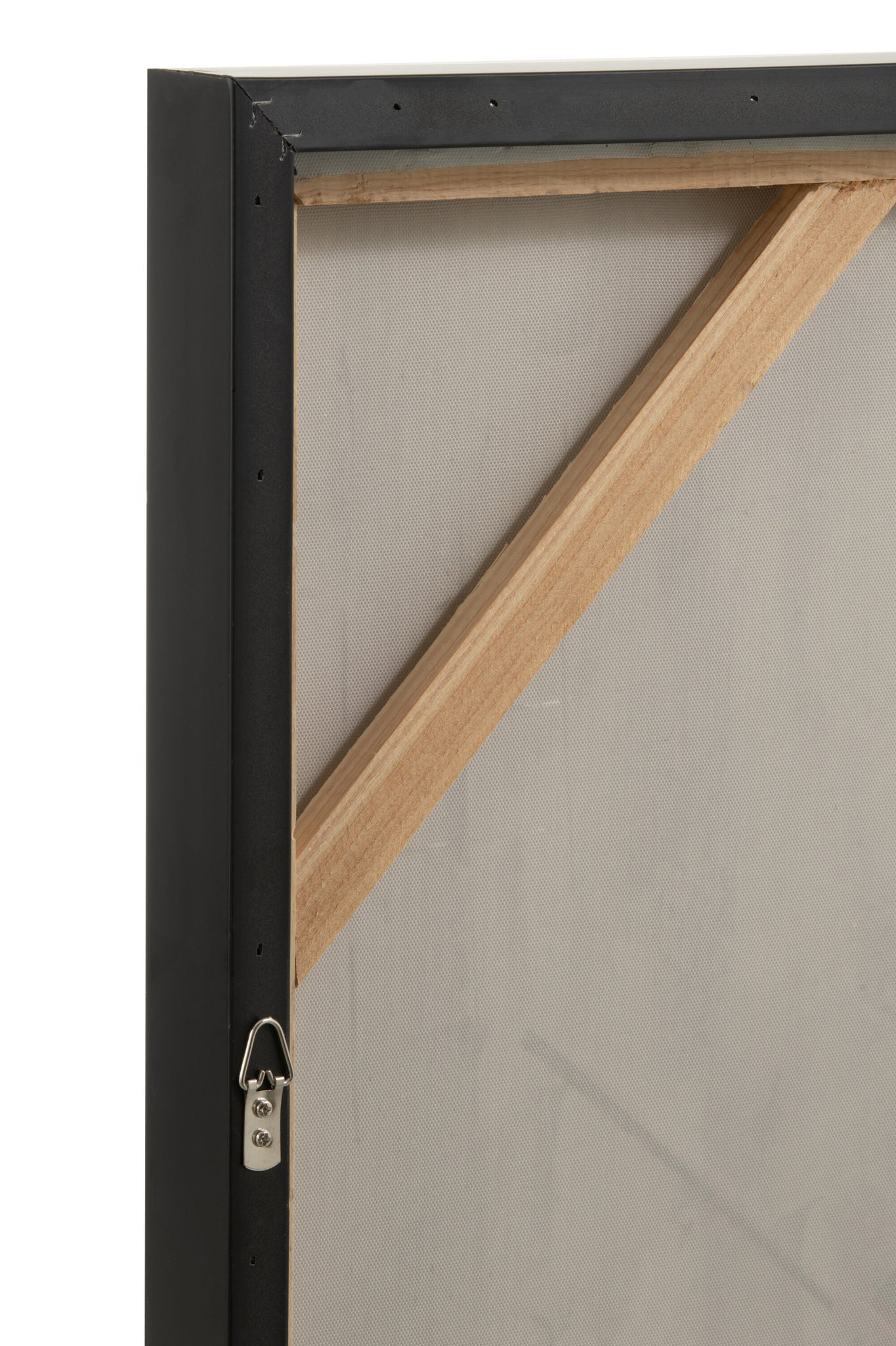 Painting African Woman Wood/Canvas Mix Assortment Of 2