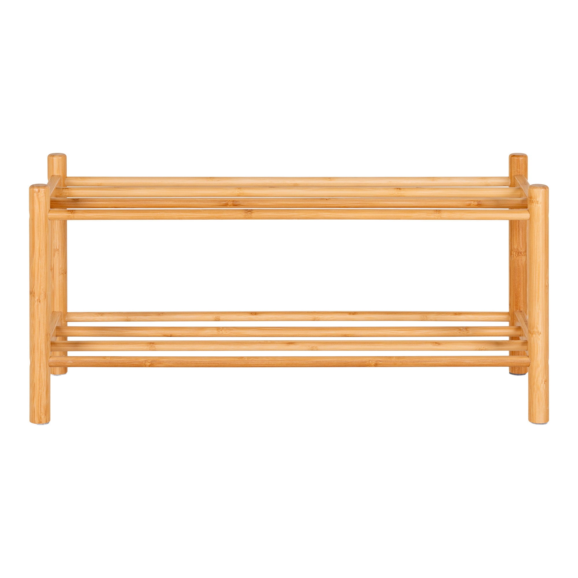 Manaus Shoe Rack - Shoe rack, bamboo, natural 70x27x33 cm