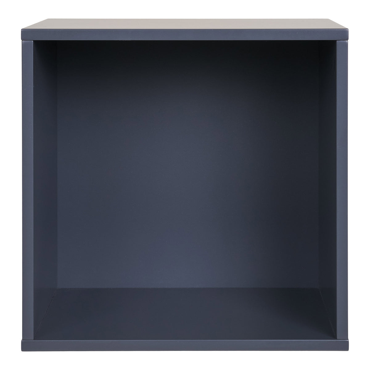 Wandplank Horne – MDF, donkergrijs, 34x30x34 cm