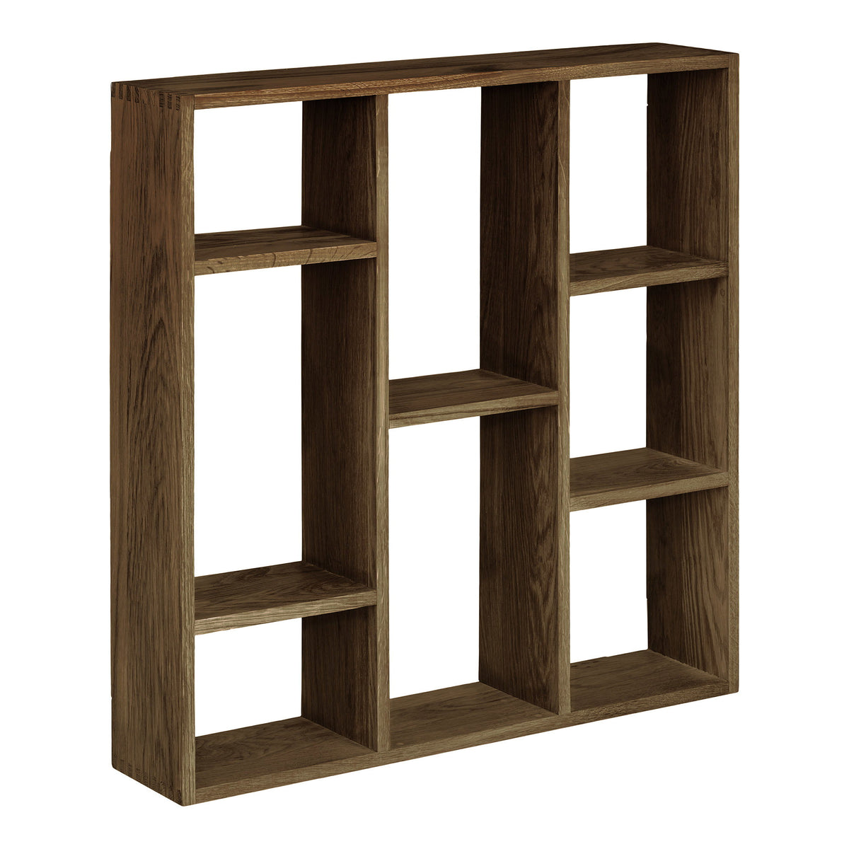 Wandrek Townsville – eikenhout, donkerbruin, 70x15x70 cm