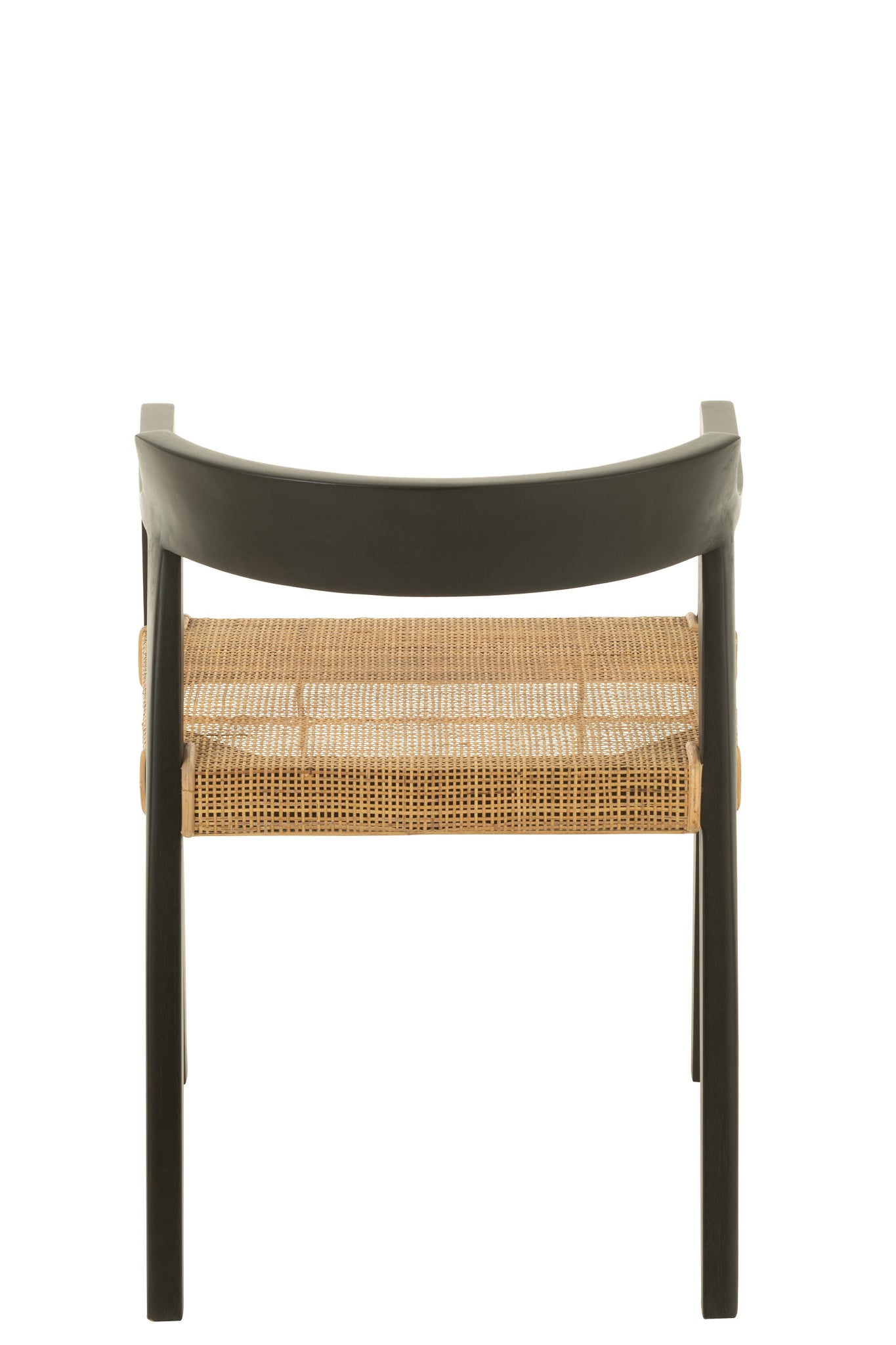 Chair Emma Teak Black/Brown
