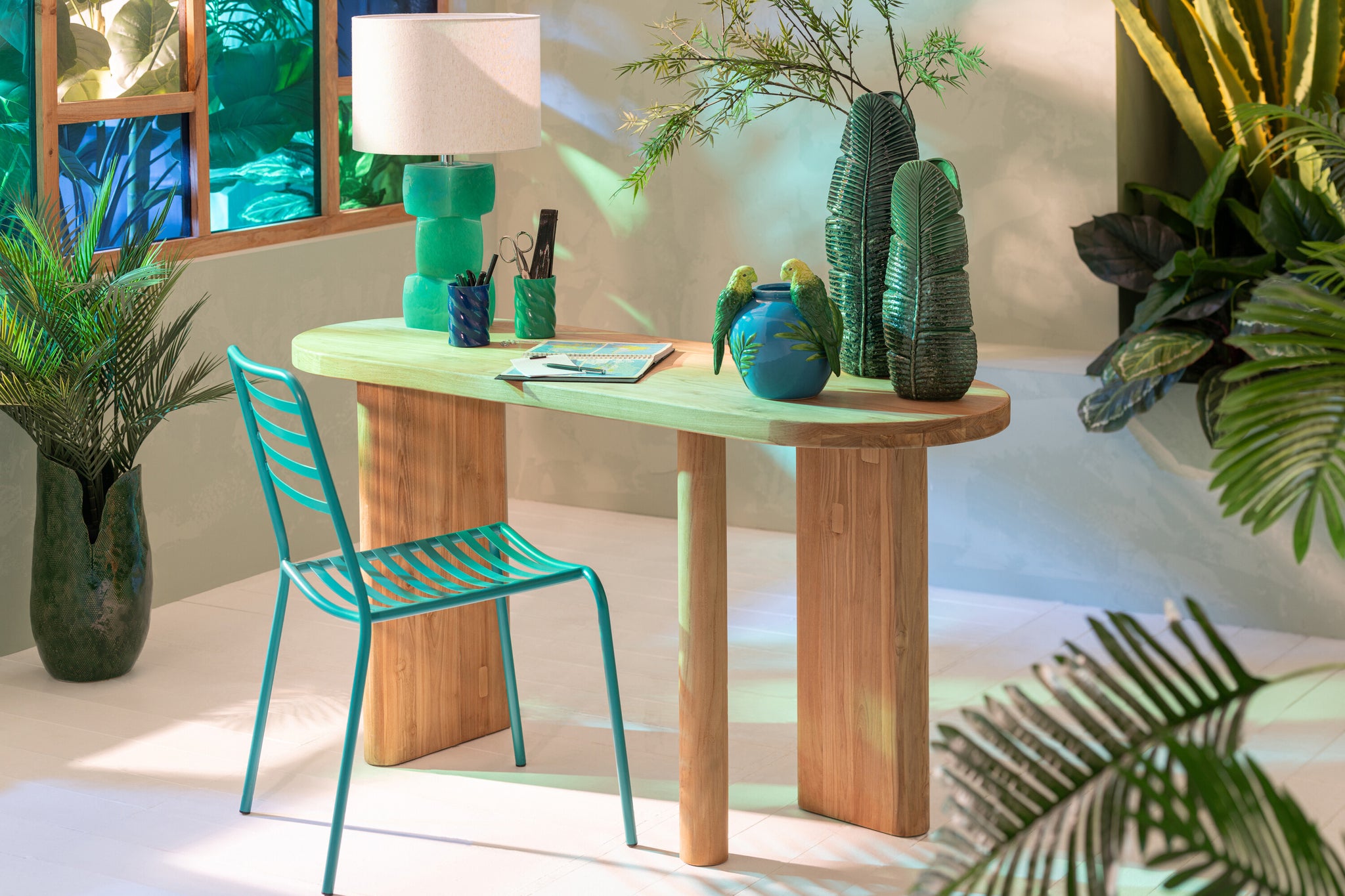 Tisch Teakholz Natur
