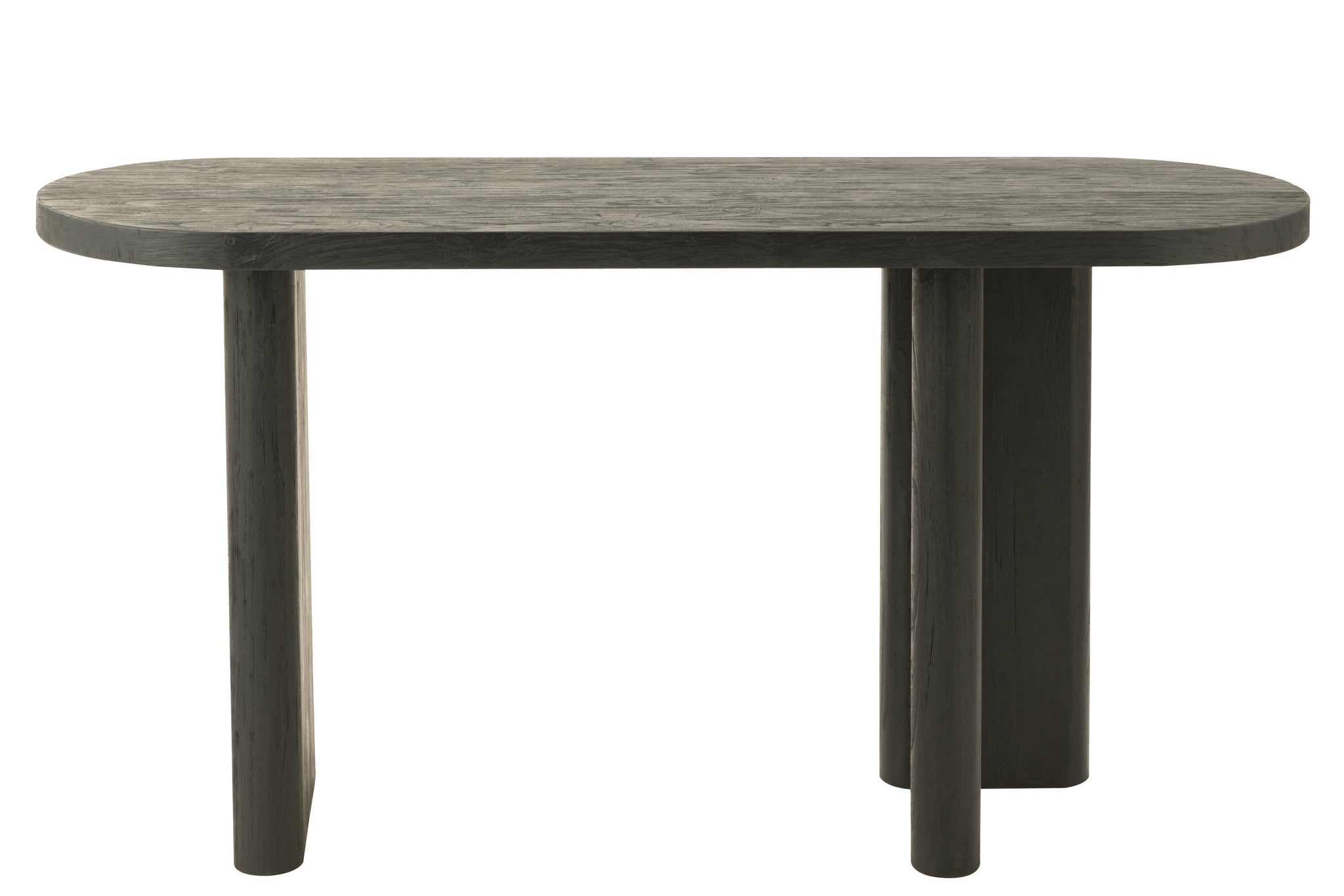 Table Teak Wood Black