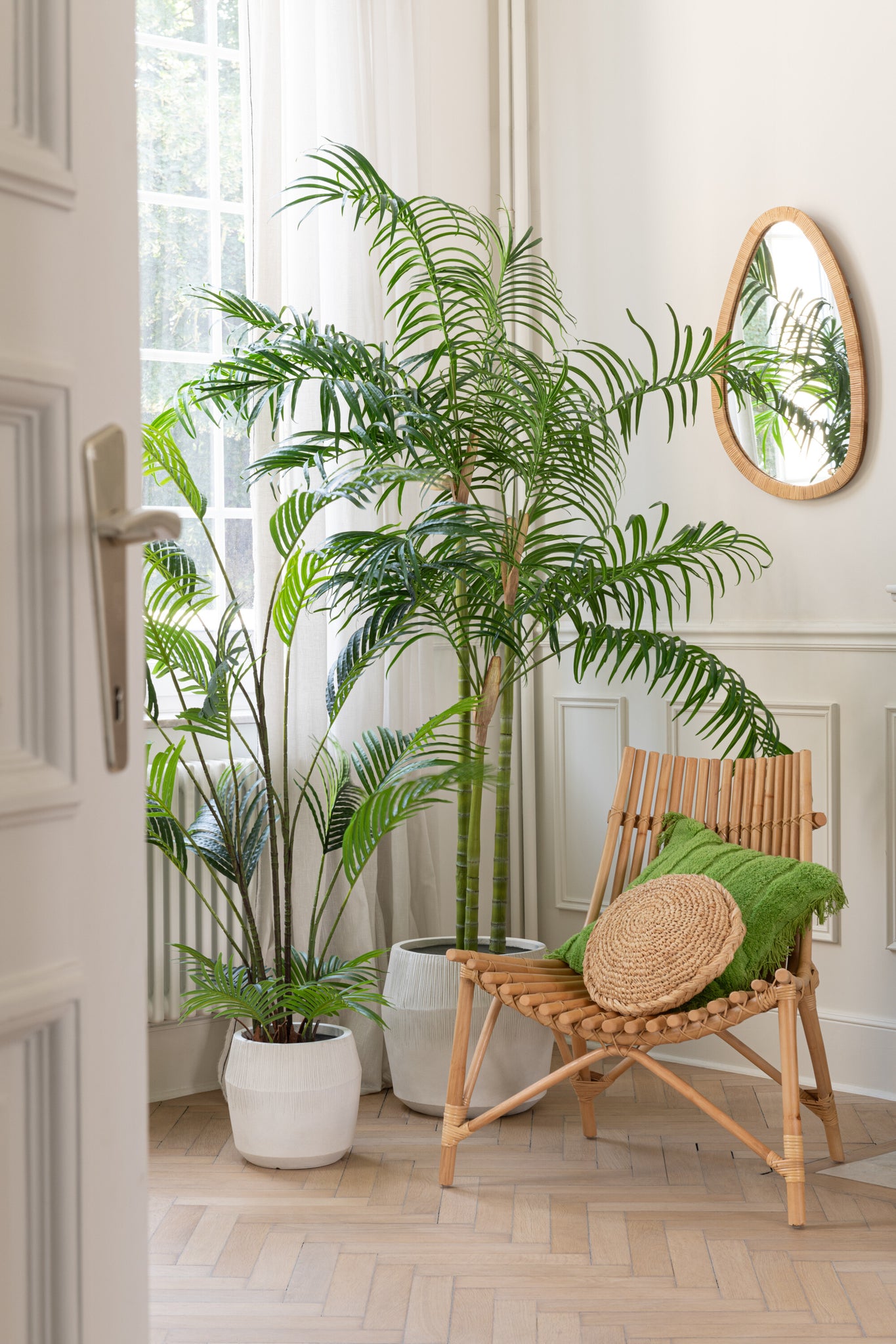 Stuhl Rattan Natur