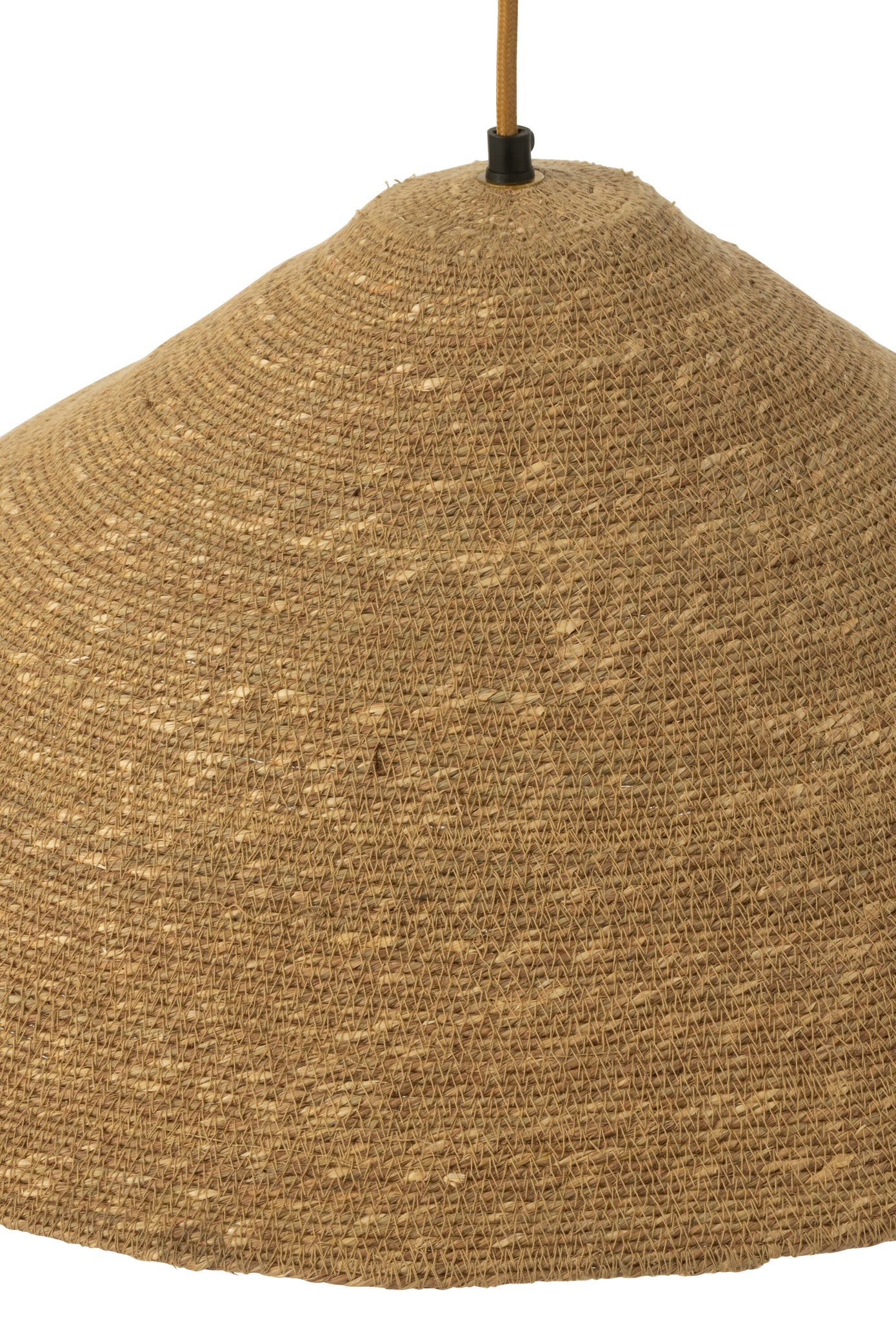 Hanging Lamp Hat Moonj Grass Natural Small