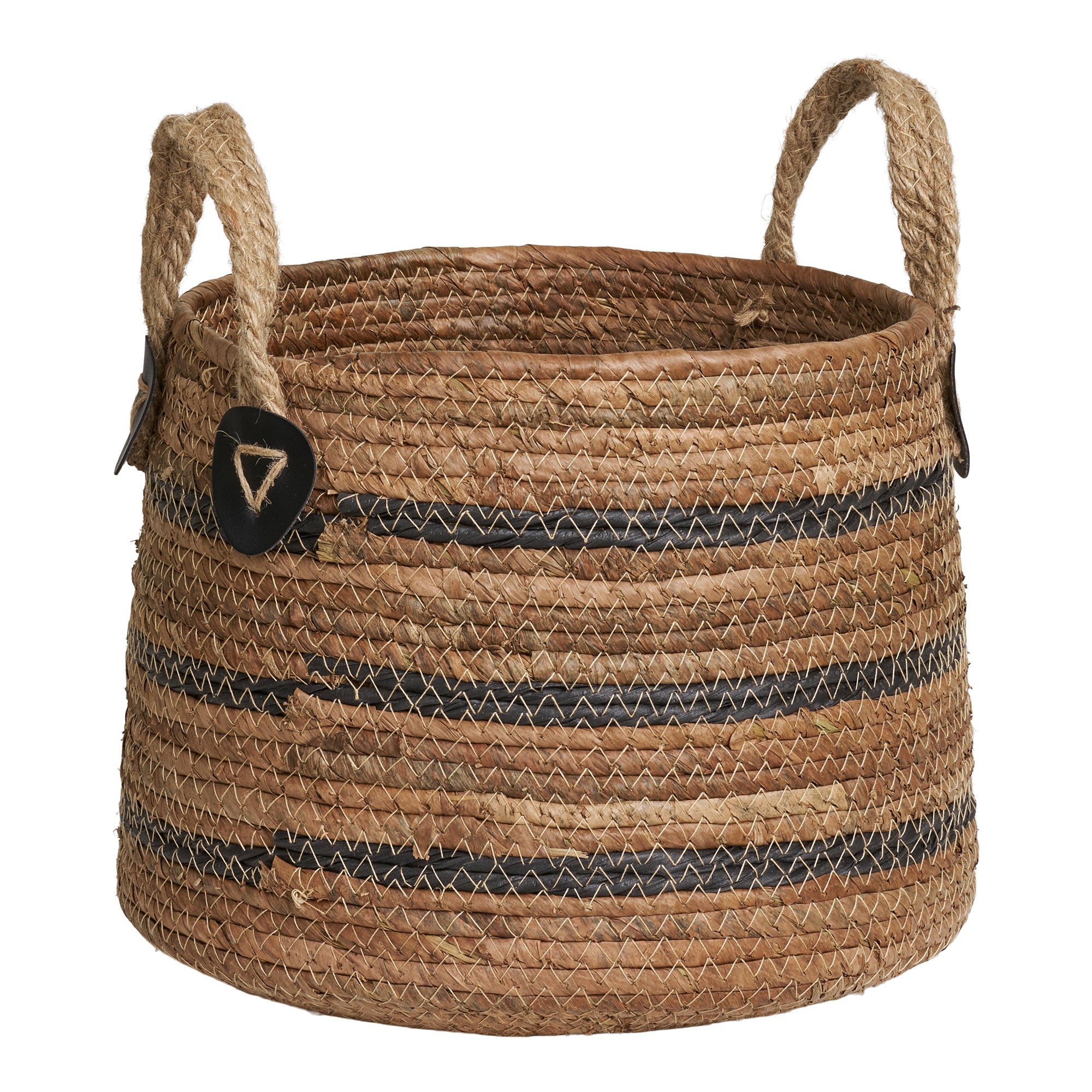 ERBA BASKETS | SET VAN 2 | BANANA LEAF NATUUR