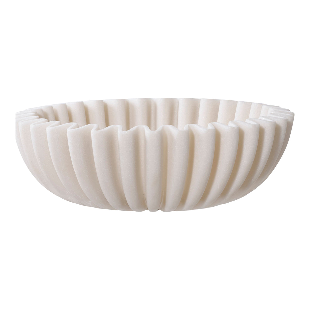 Schaal Bowl – polyresin, beige, ø20x6,5 cm