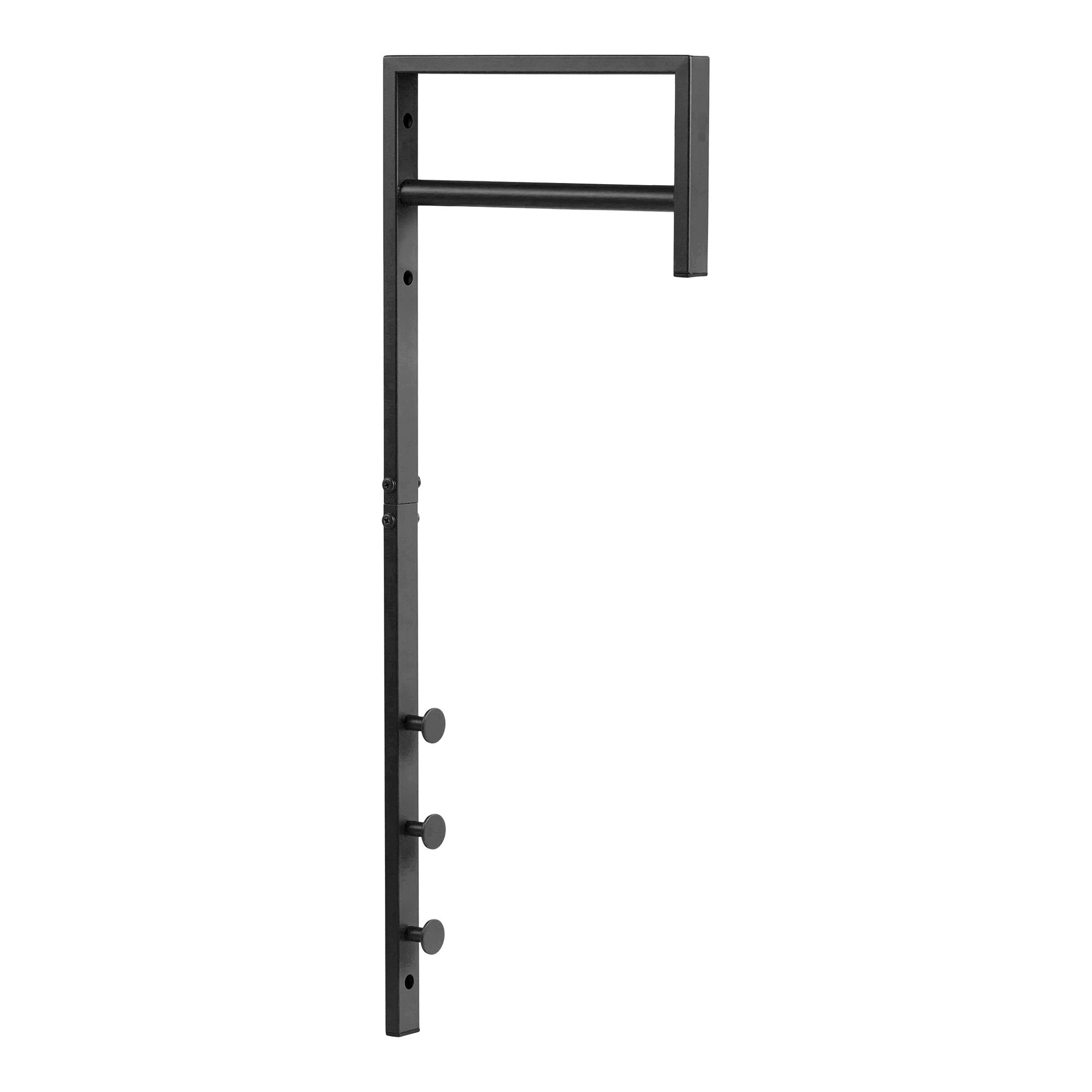 Trento Clothes Rack - Clothes rack, metal, black 3x30x82 cm