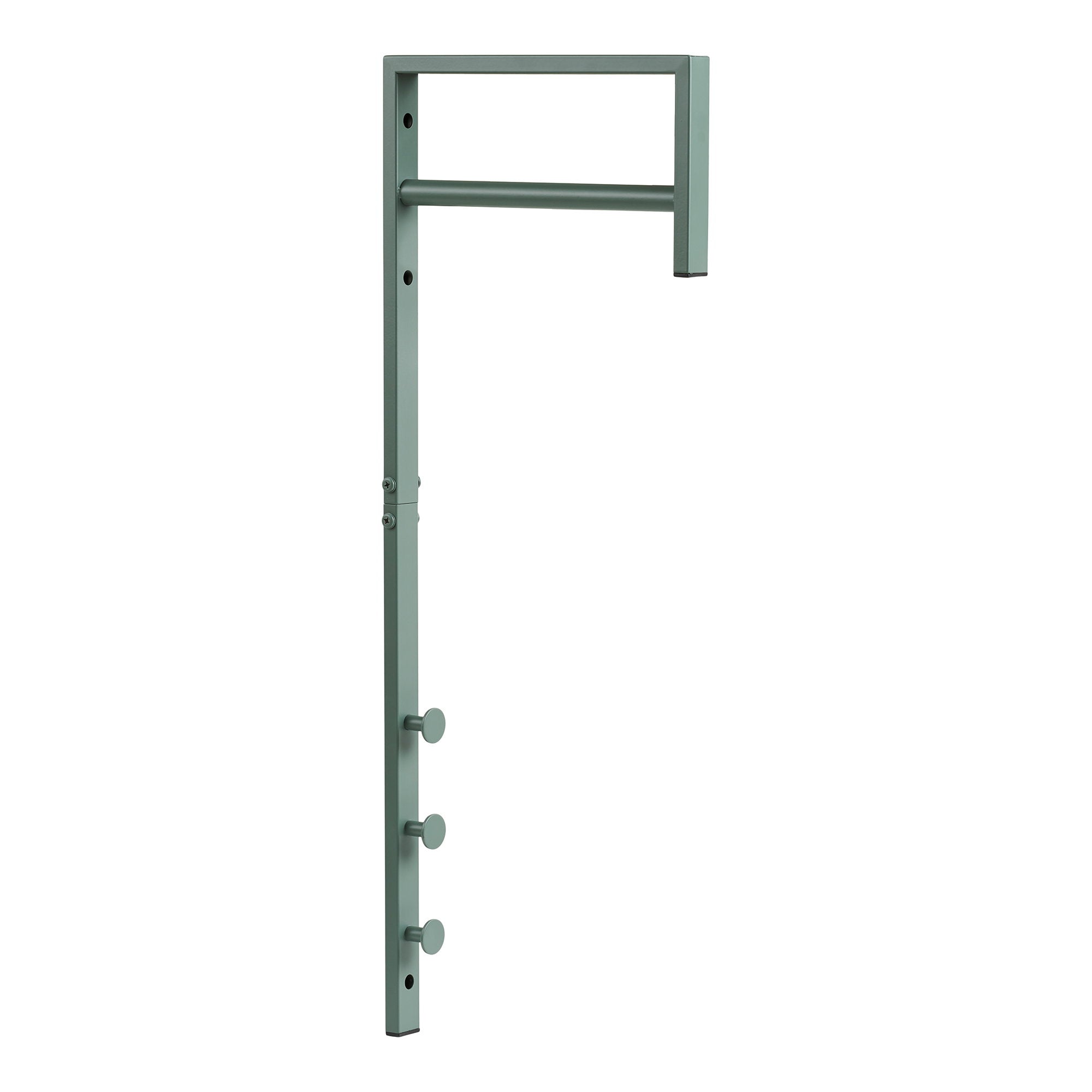 Trento Clothes Rack - Clothes rack, metal, green 3x30x82 cm