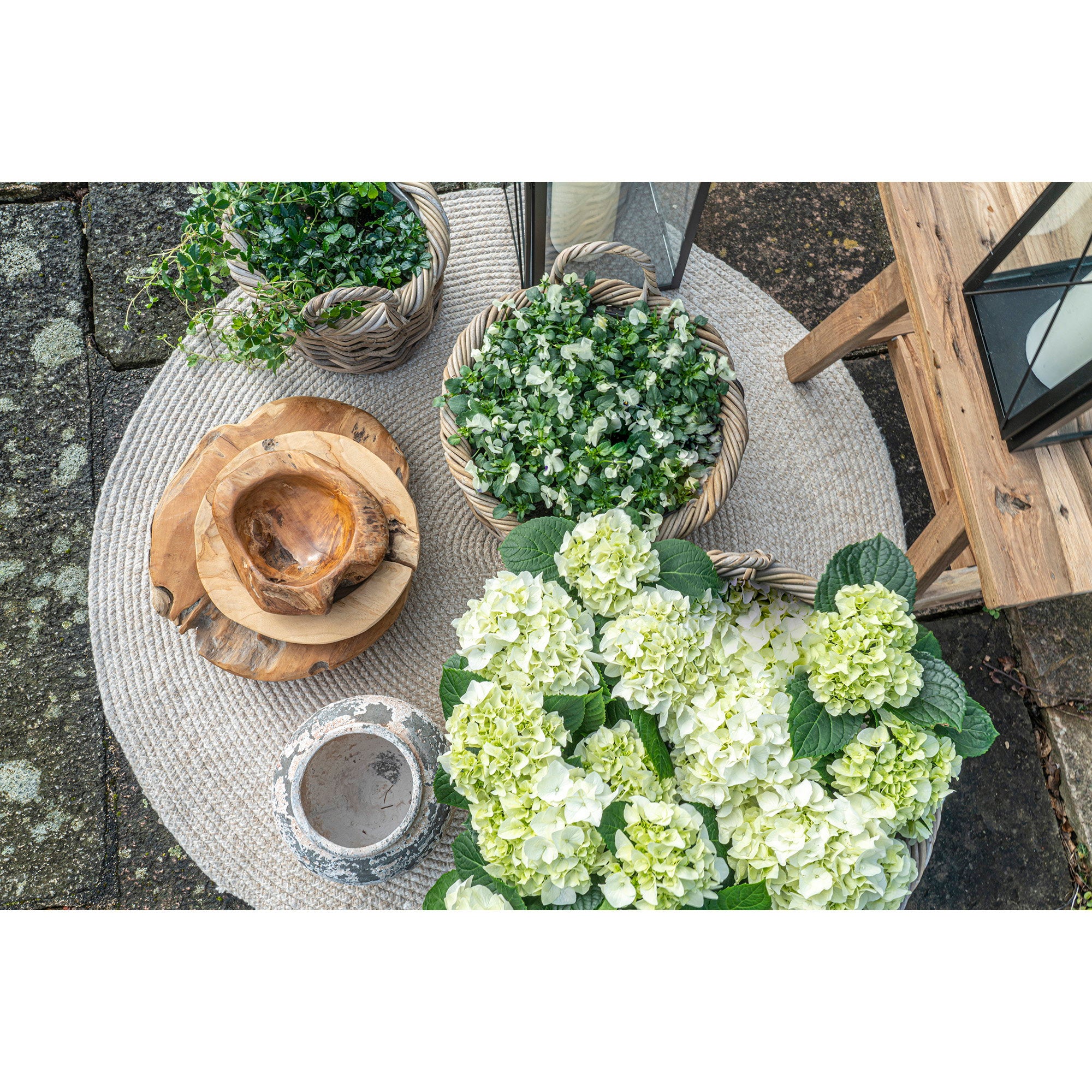 Rio Bowl - Schale, Teak, Natur ø40x12