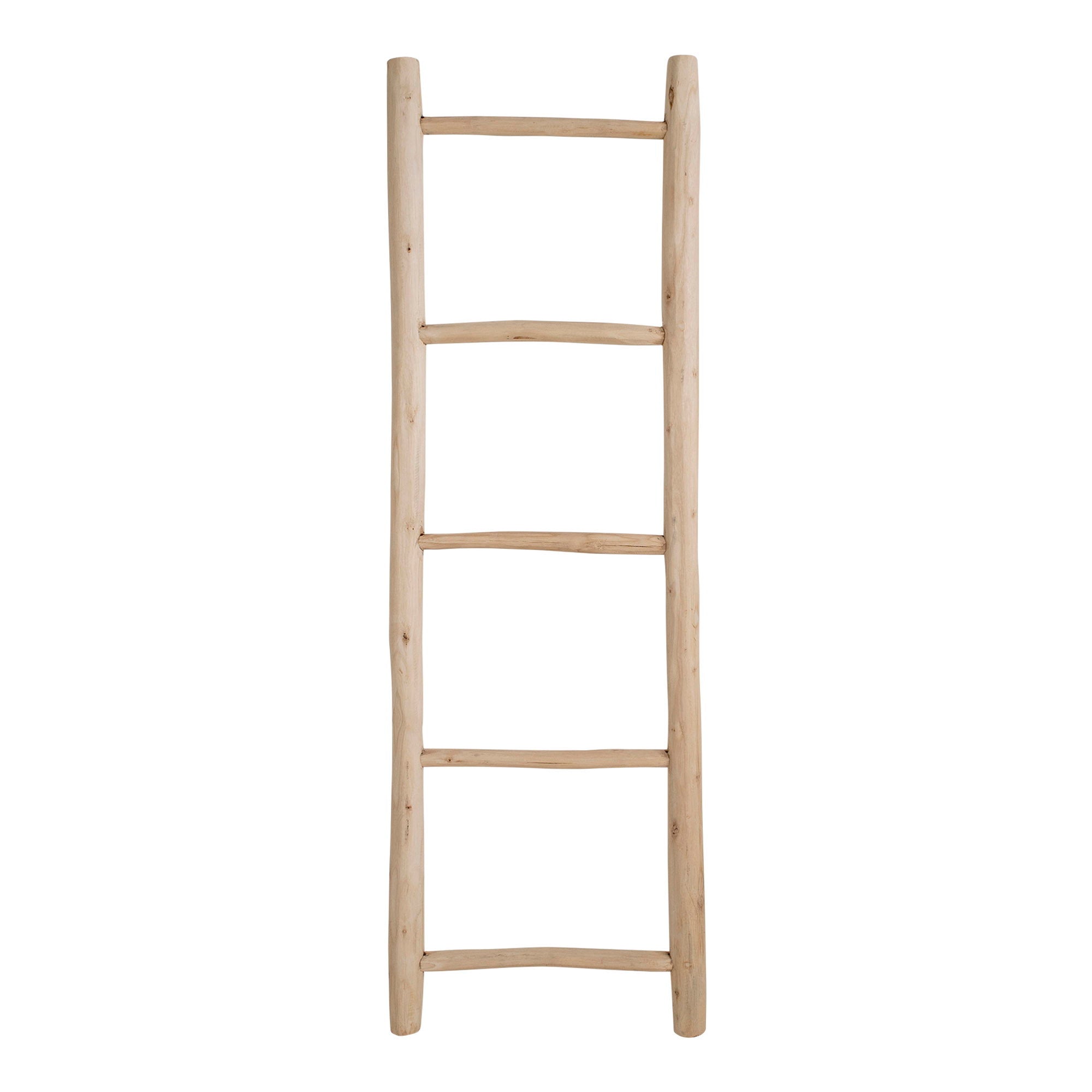 Decorative ladder - Decorative ladder, teak, natural 50x150 cm