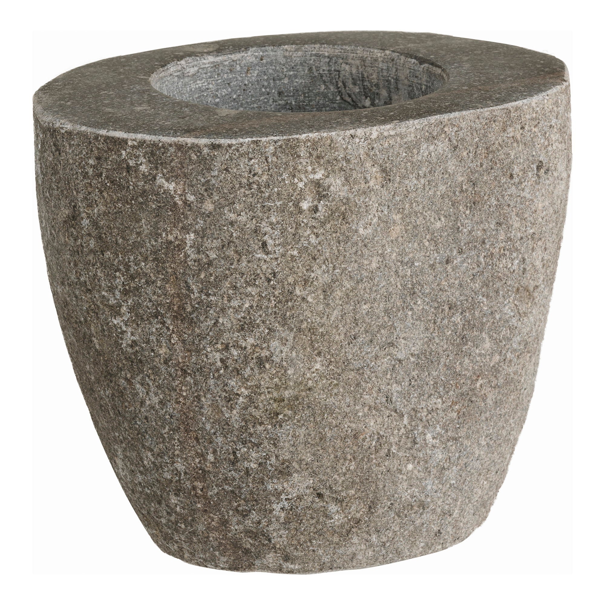 Gara Storrage Jar - Storrage jar, riverstone, natural 9x10,5x10 cm