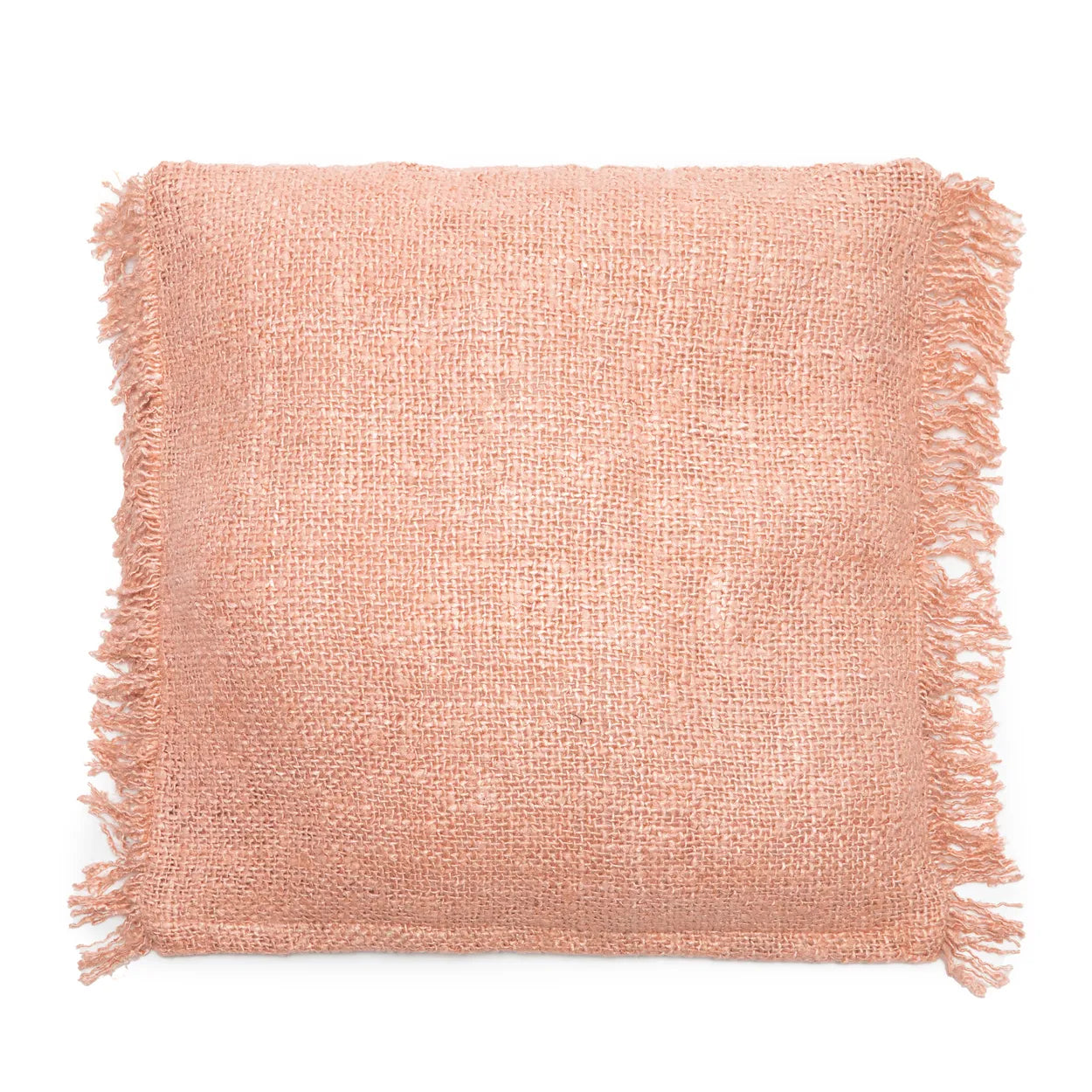 Kissenbezug „The Oh My Gee“ – Lachsrosa – 60 x 60
