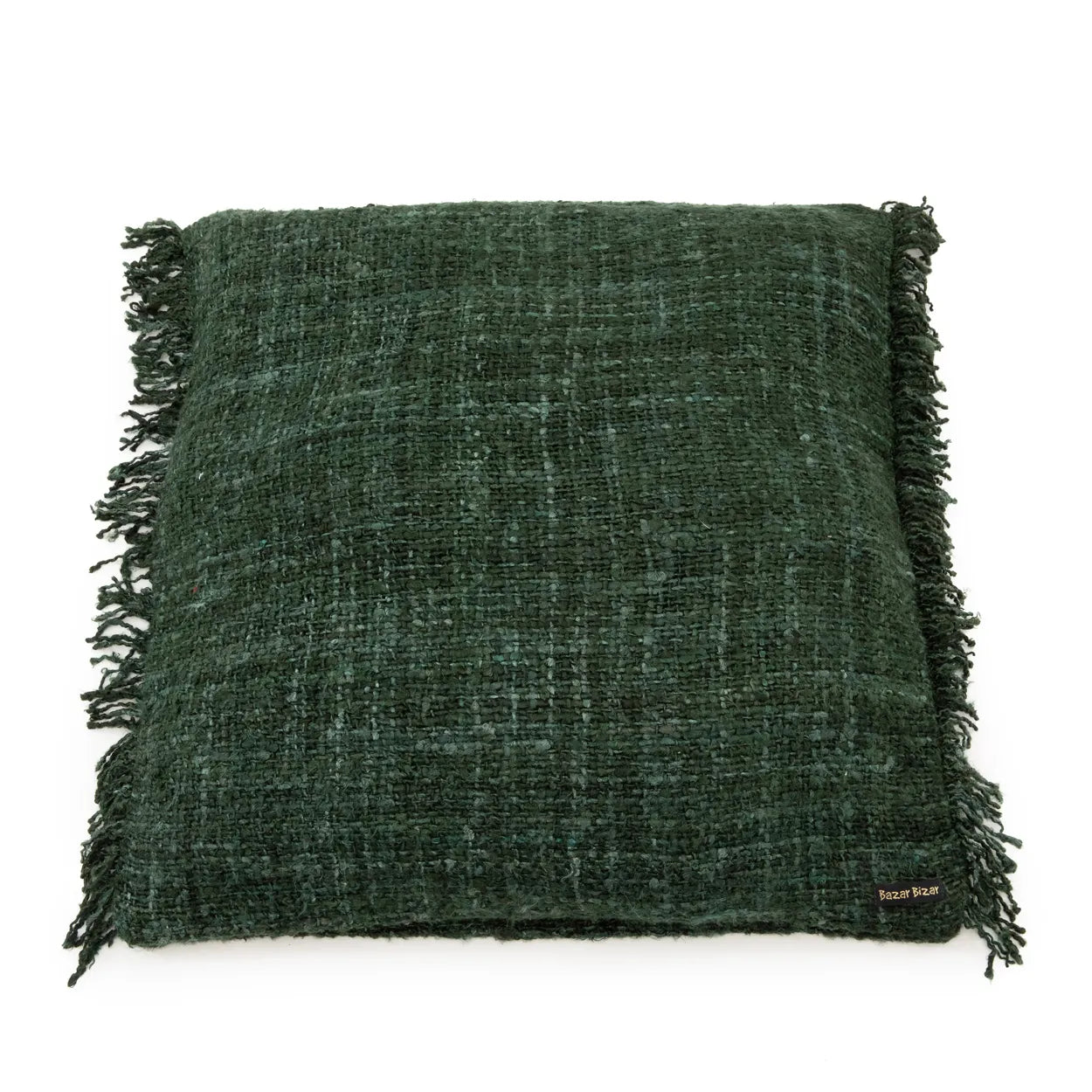 Kissenbezug „The Oh My Gee“ – Waldgrün – 60 x 60