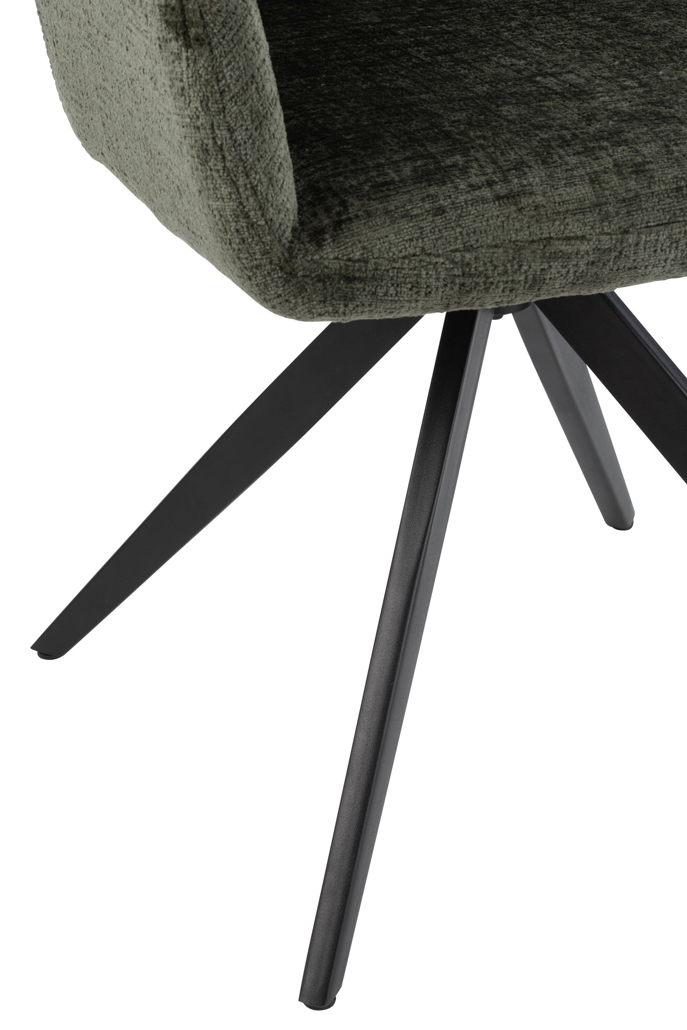 Chair Louna Iron/Acrylic Green