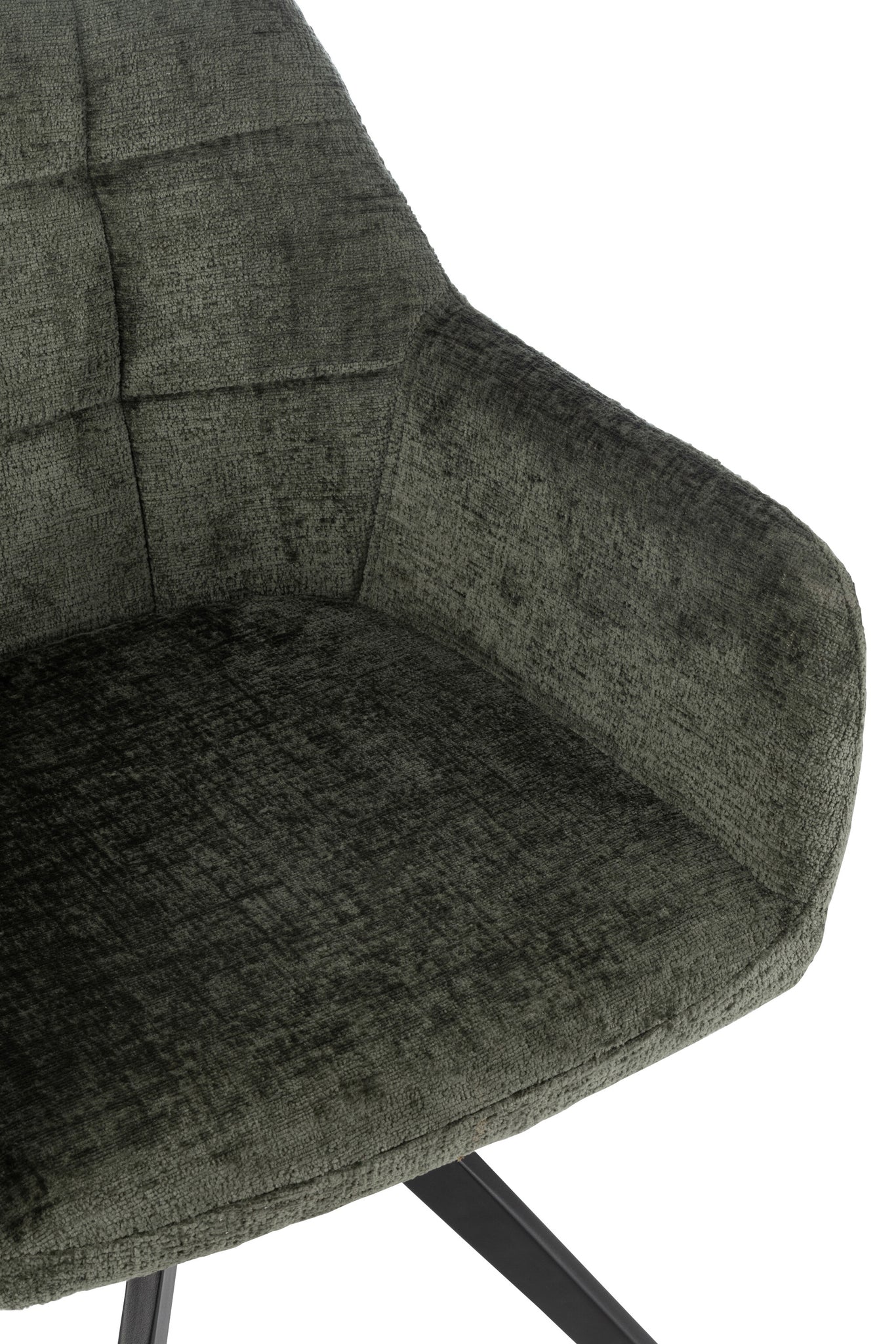 Chair Louna Iron/Acrylic Green