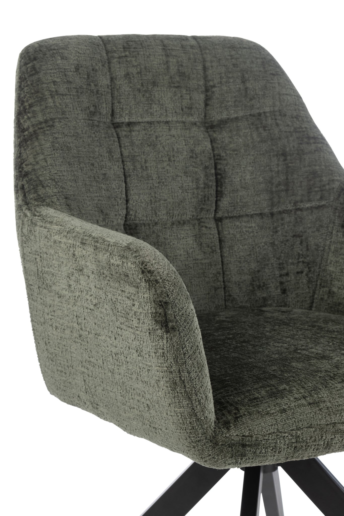 Chair Louna Iron/Acrylic Green