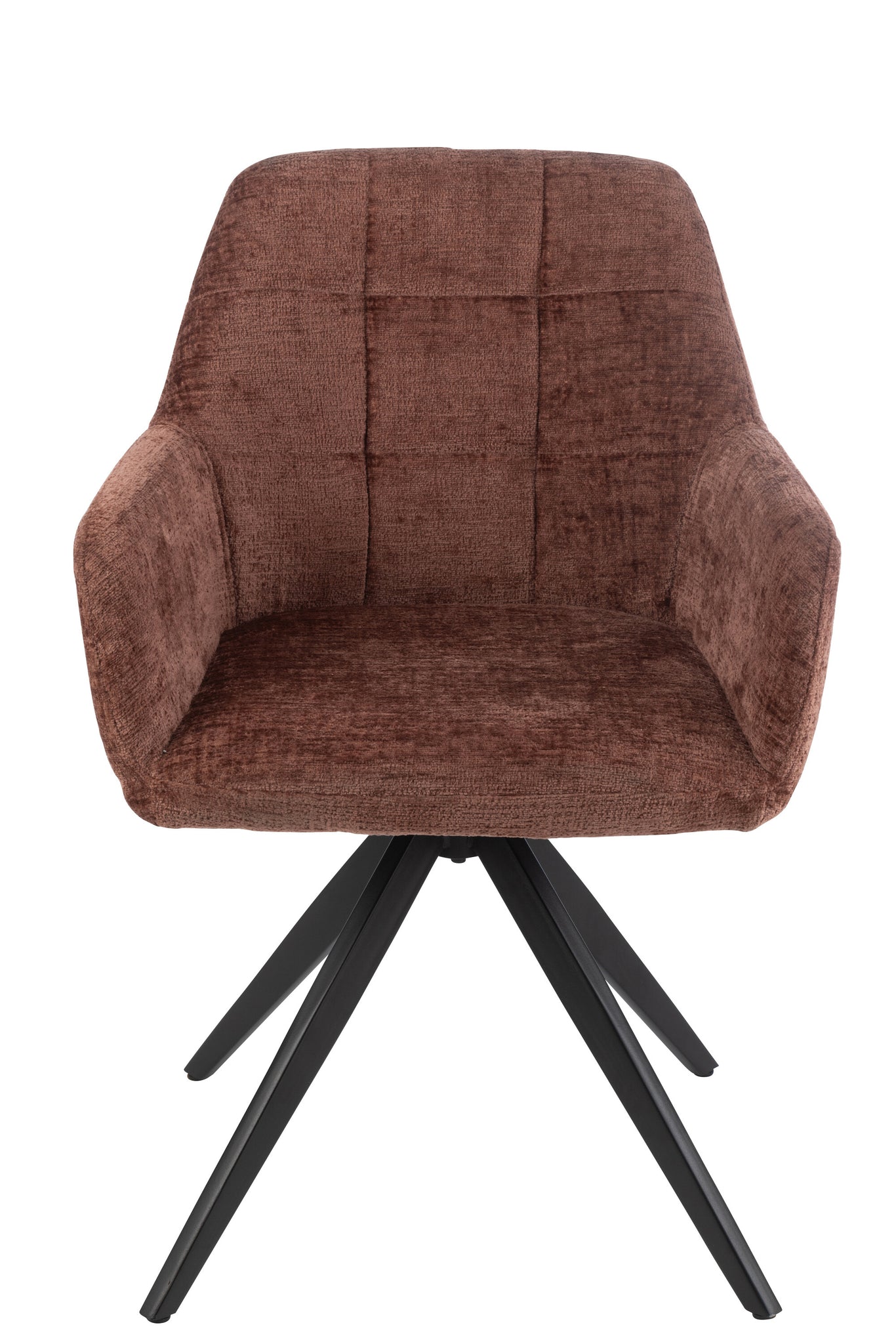 Stuhl Louna Eisen/Acryl Braun
