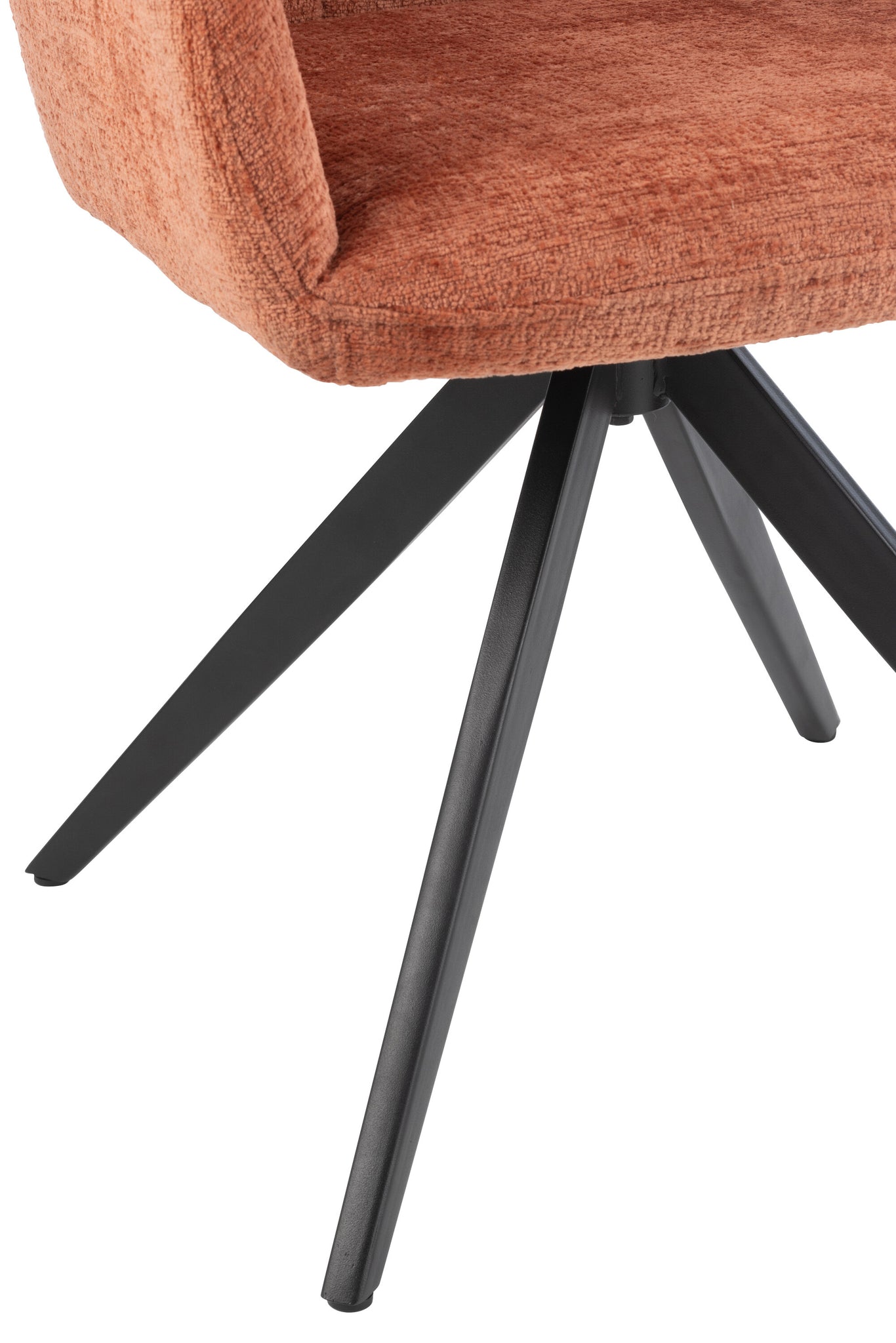 Chair Louna Iron/Acrylic Peach