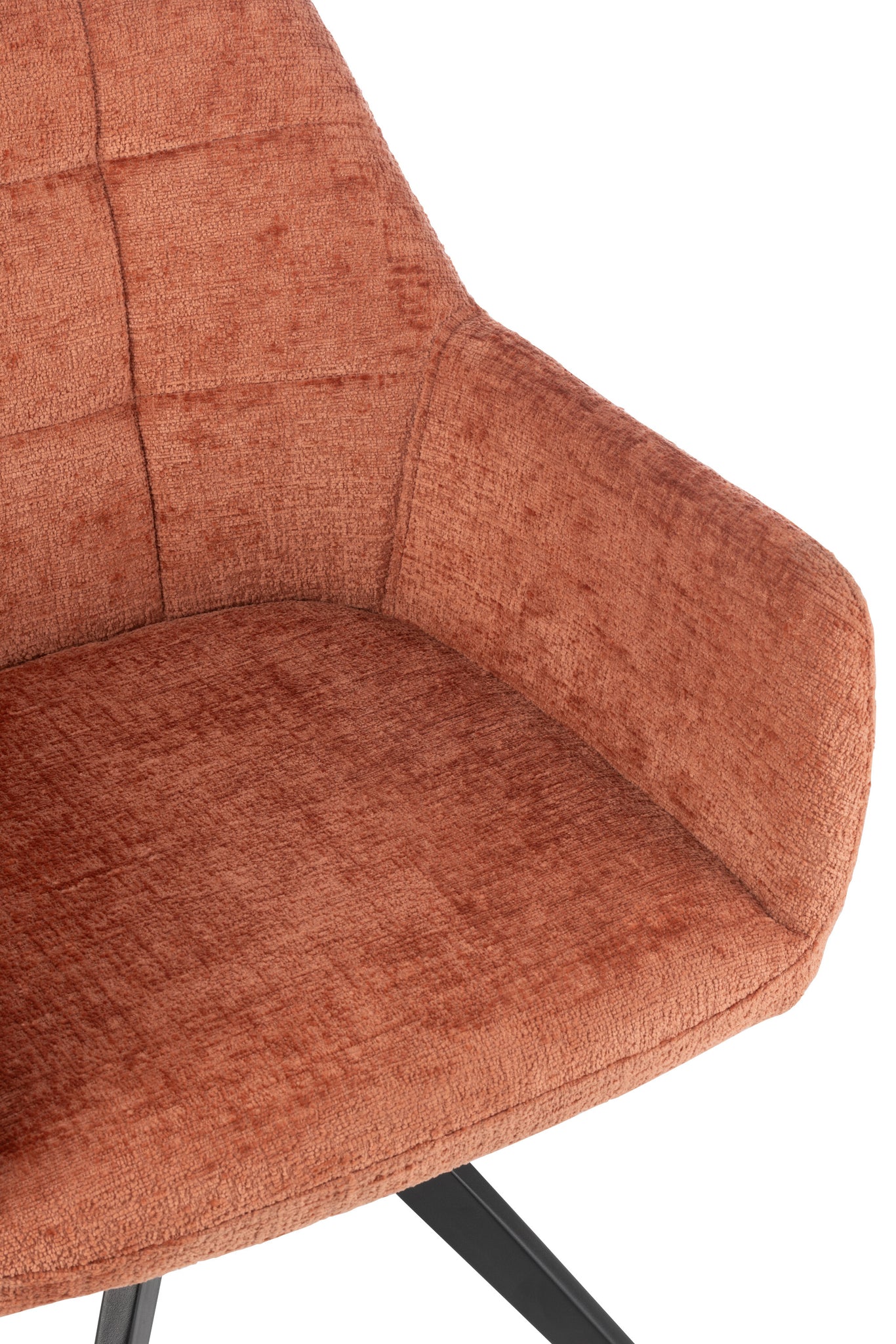 Chair Louna Iron/Acrylic Peach