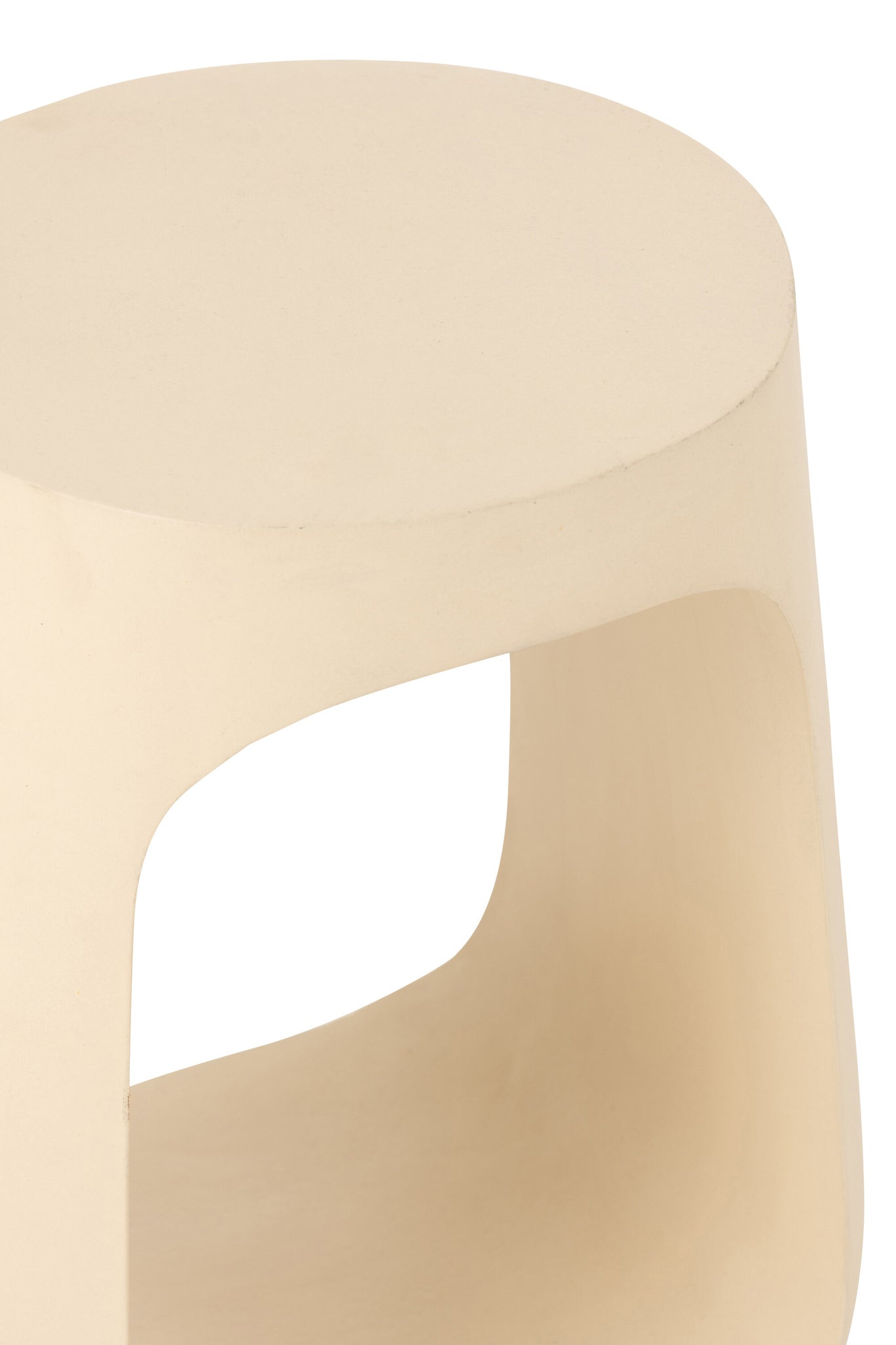 Side Table Pod Mango Wood Beige