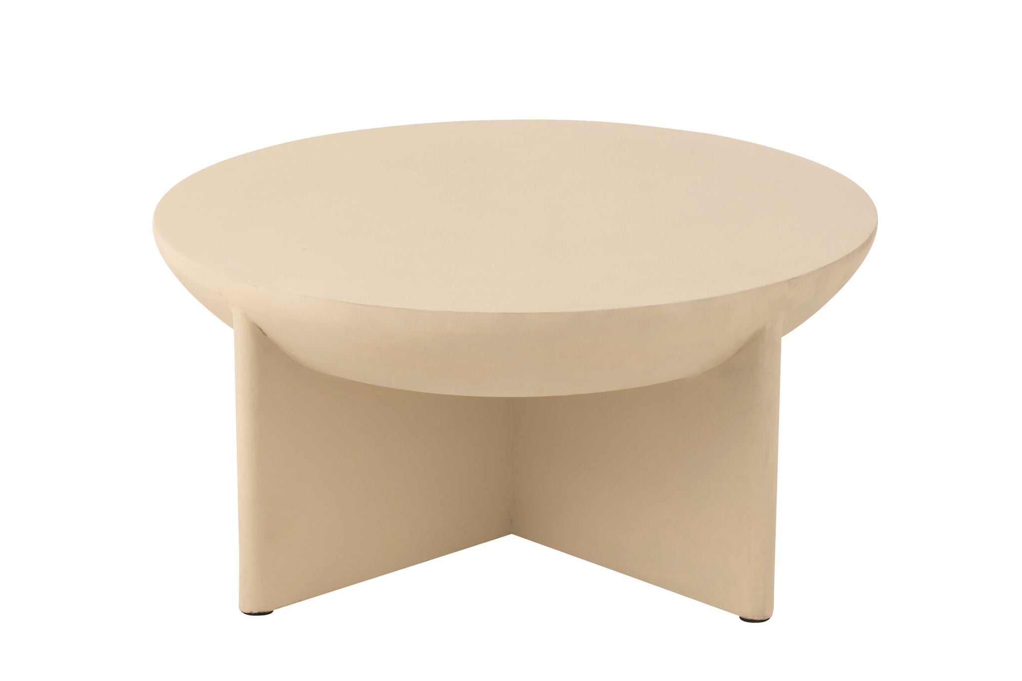 Halfy salontafel – mangohout, beige