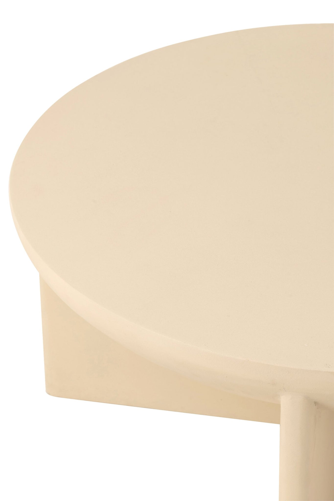 Halfy salontafel – mangohout, beige