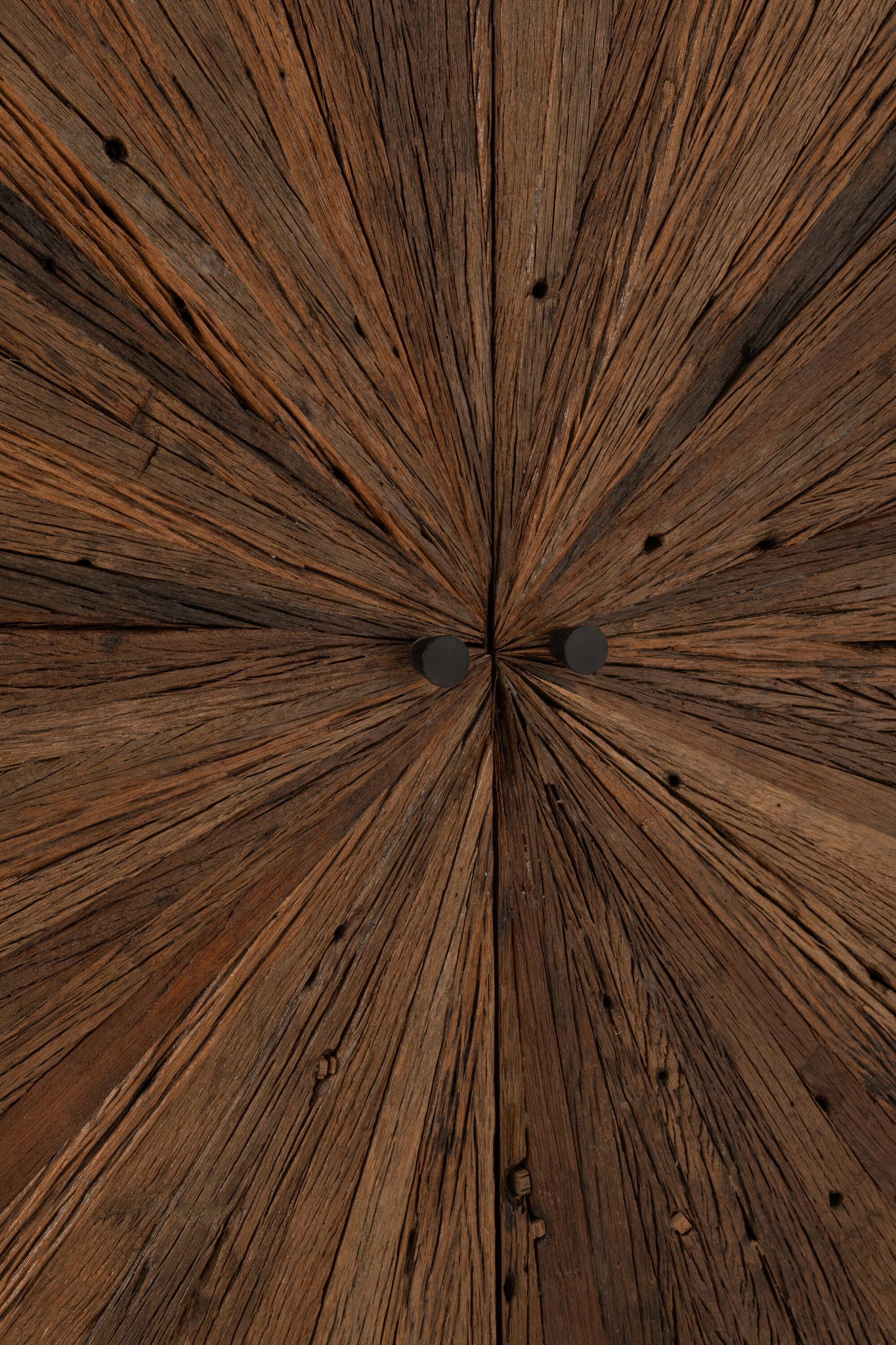 Bar Cabinet Shanil Recycled Wood/Mdf Brown/Black