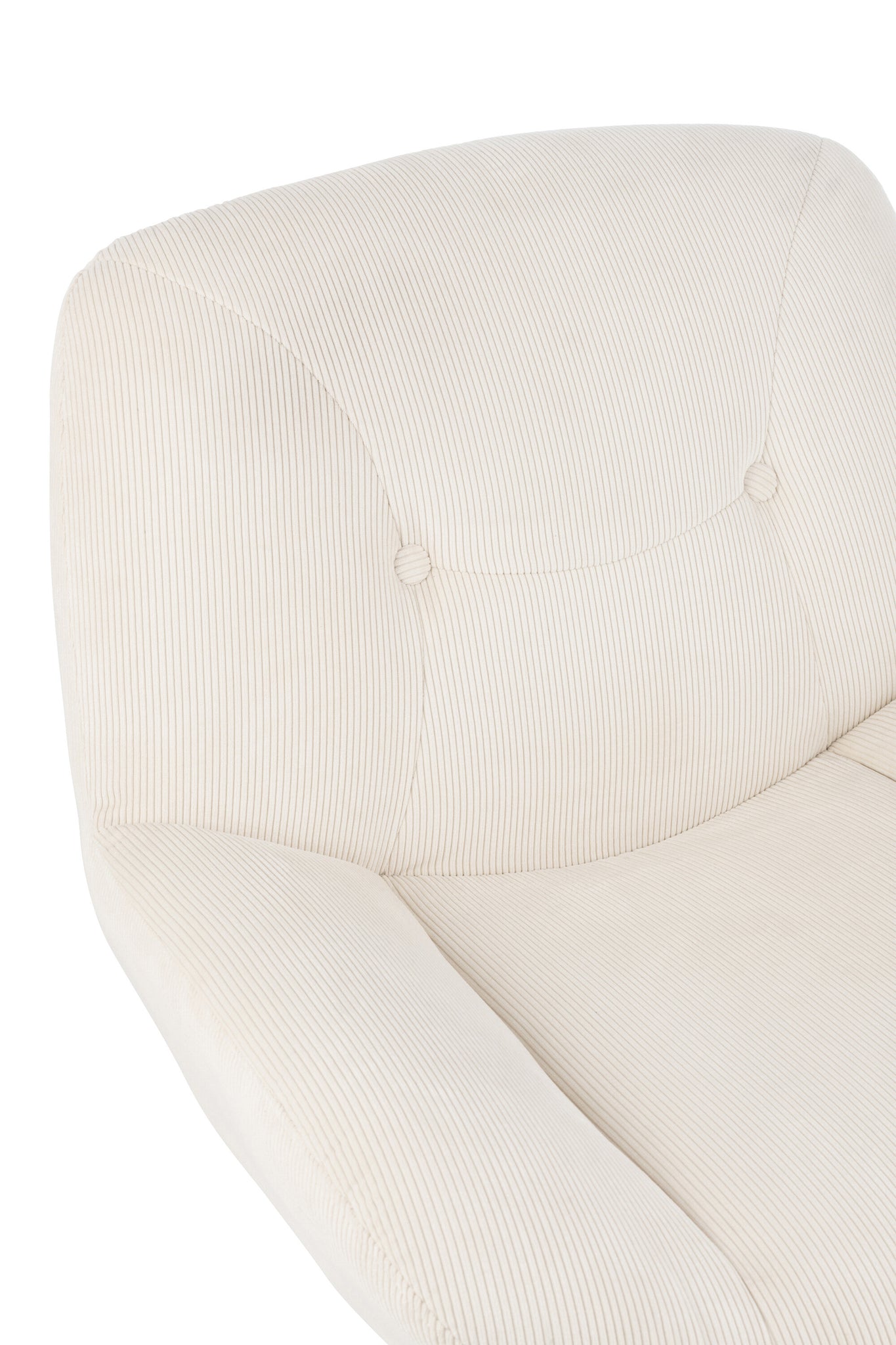 Lounge-Sessel Chill Metall/Sperrholz Creme/Silber