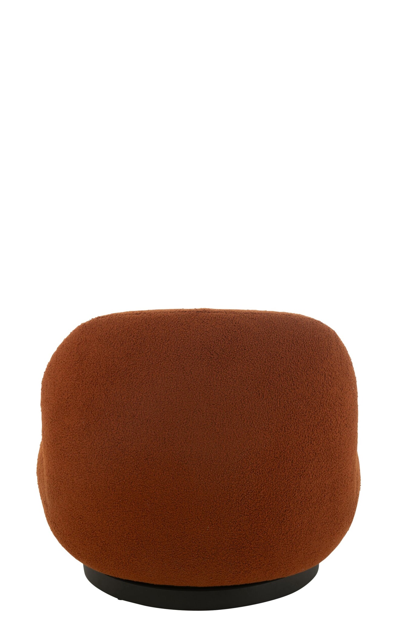 Snow Lounge Sessel – Pappelholz/Schaumstoff, orange/schwarz